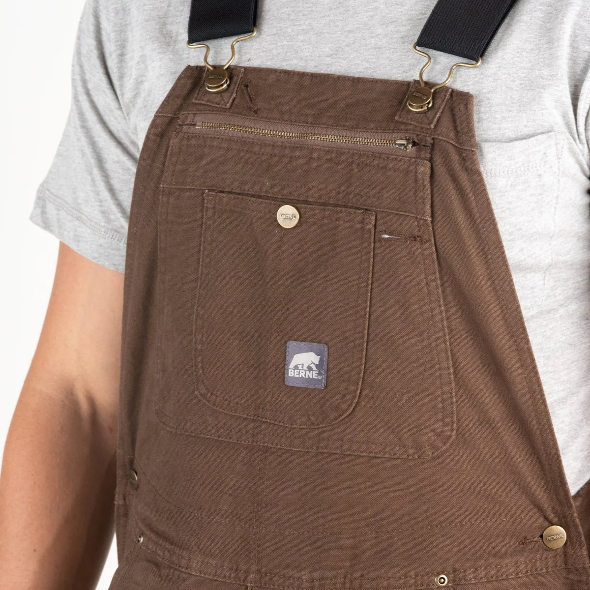 Heartland Unlined Washed Duck Bib Overall - Image 10