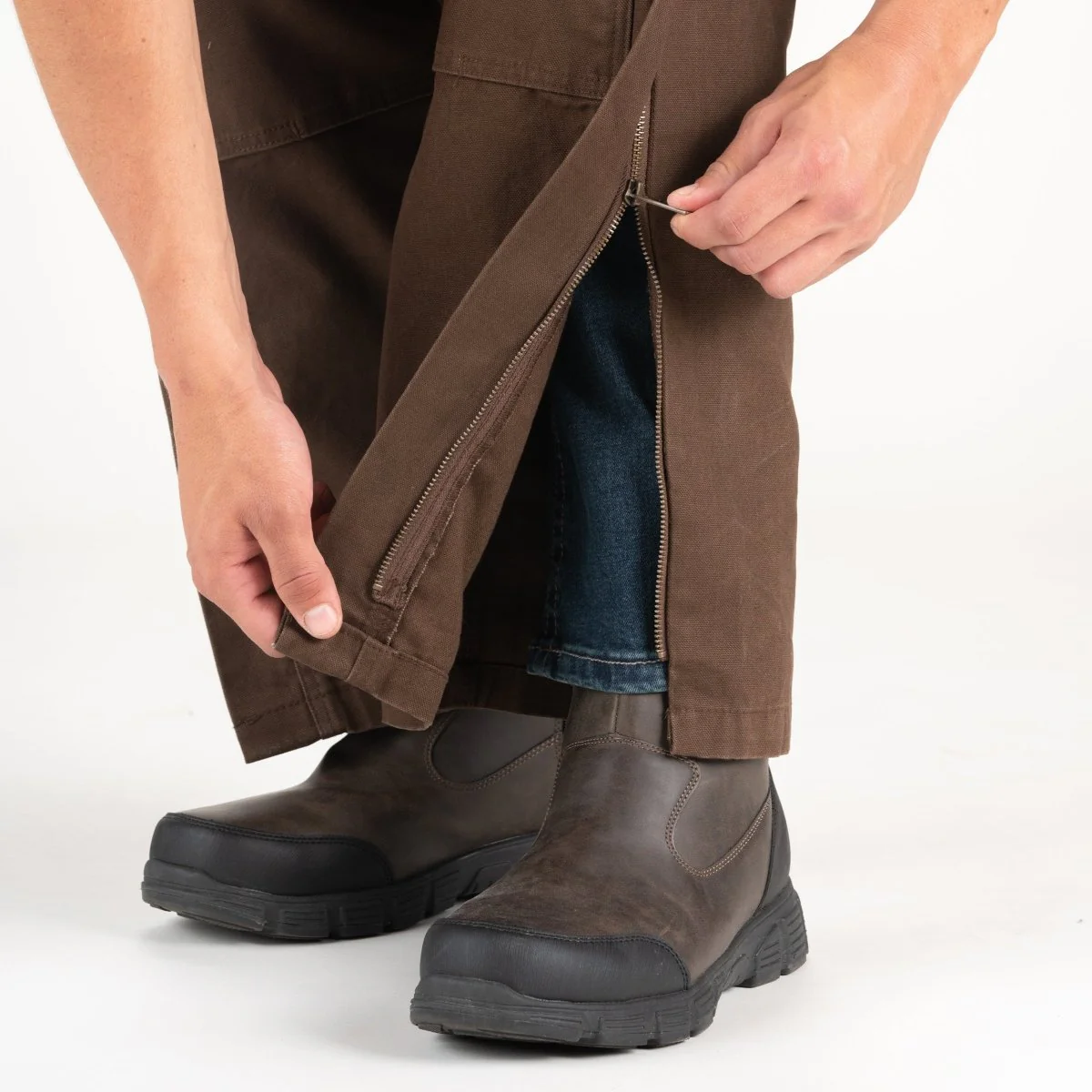 Heartland Unlined Washed Duck Bib Overall - Image 11