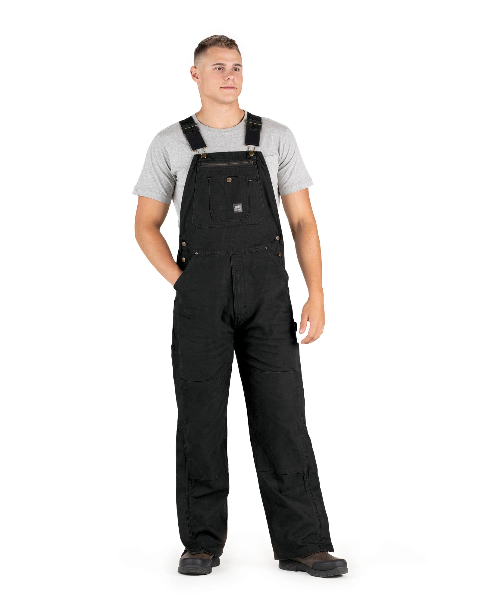 Heartland Unlined Washed Duck Bib Overall - Image 12