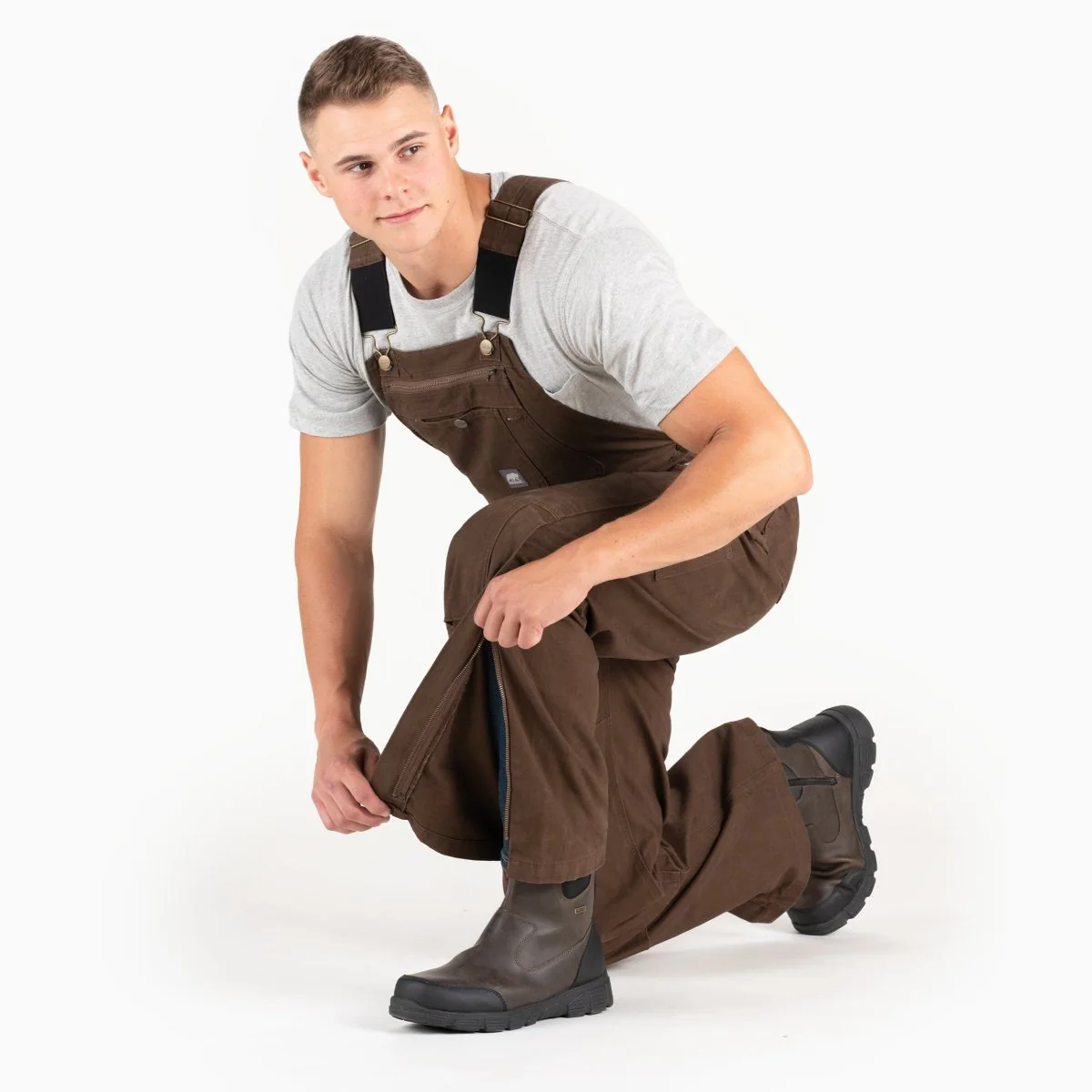 Heartland Unlined Washed Duck Bib Overall - Image 4