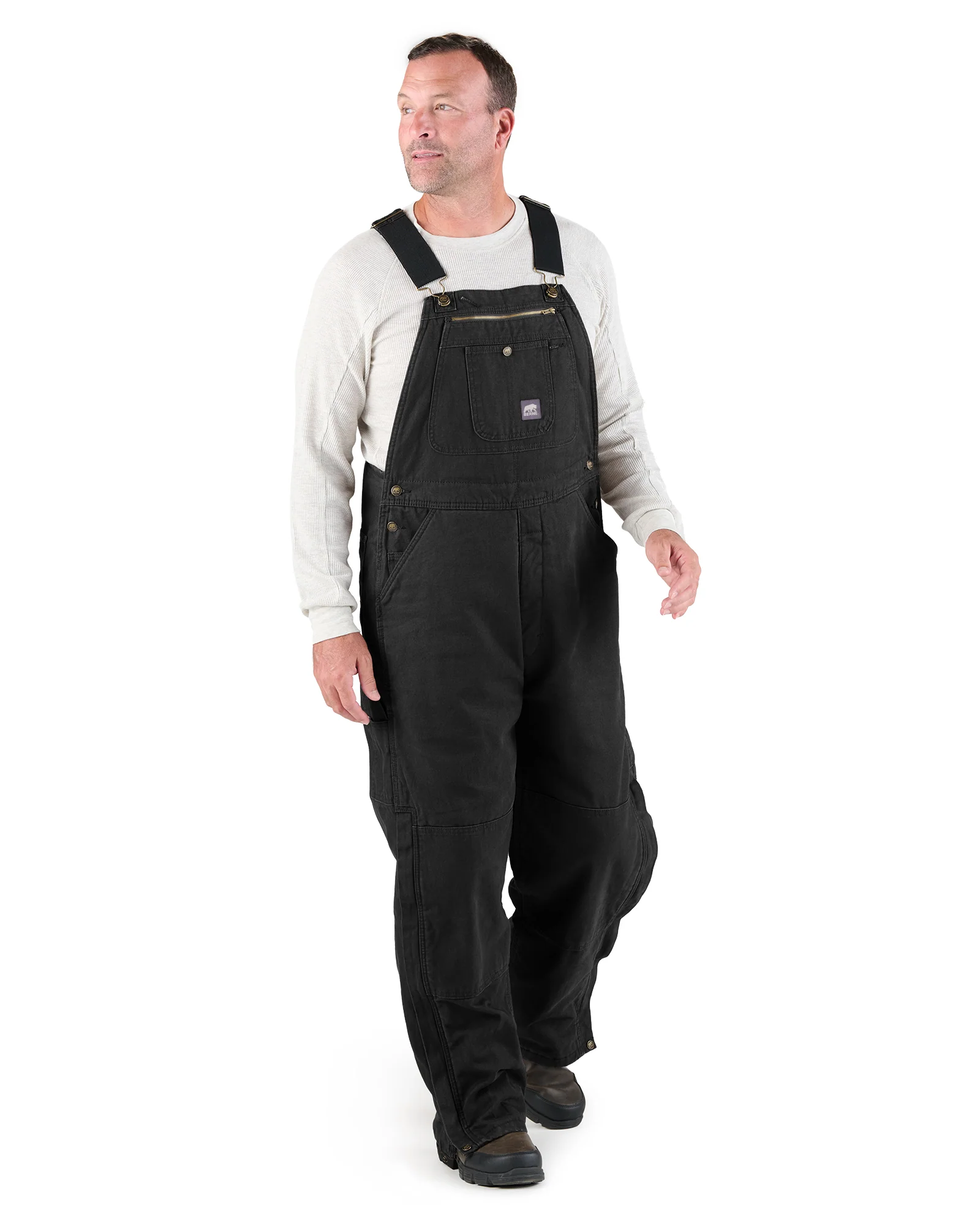 Heartland Insulated Washed Traditional Duck Bib Overall - Image 7