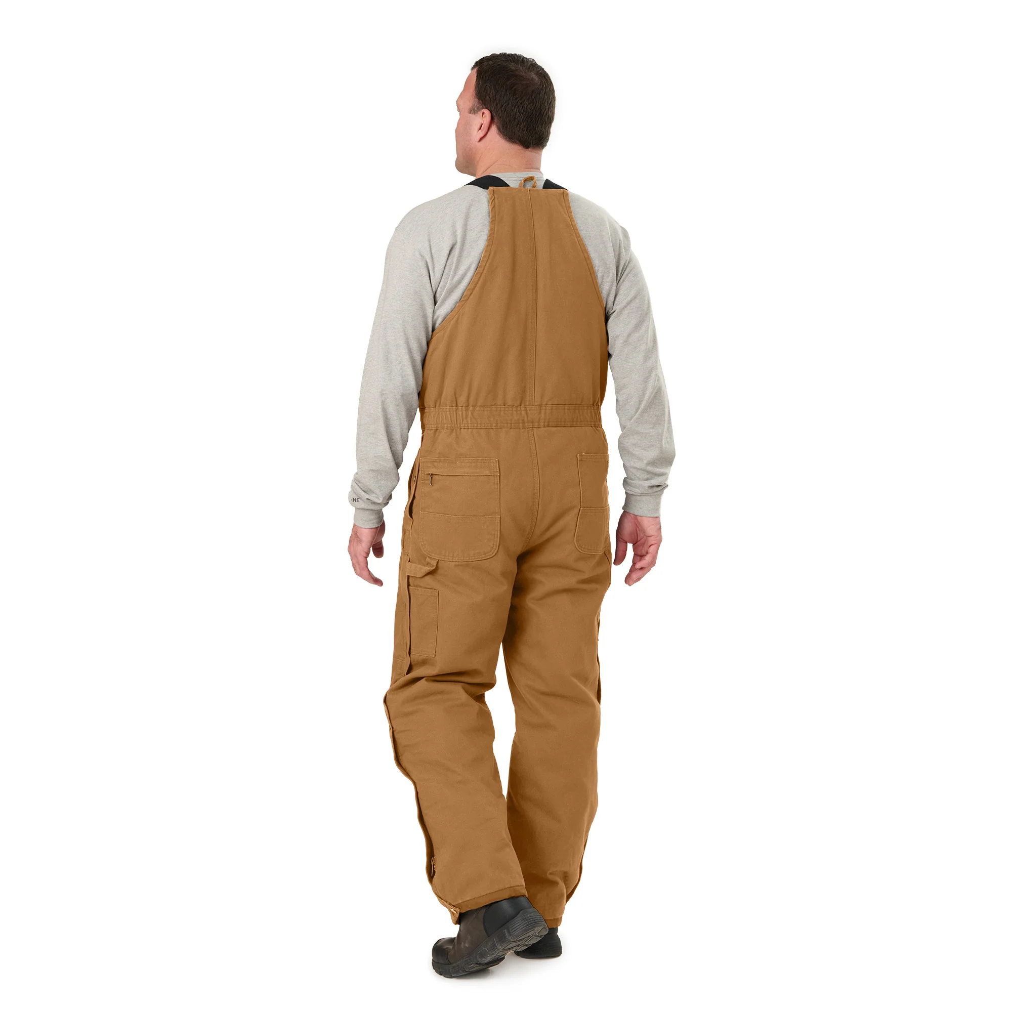 Heartland Insulated Washed Duck Bib Overall - Image 17