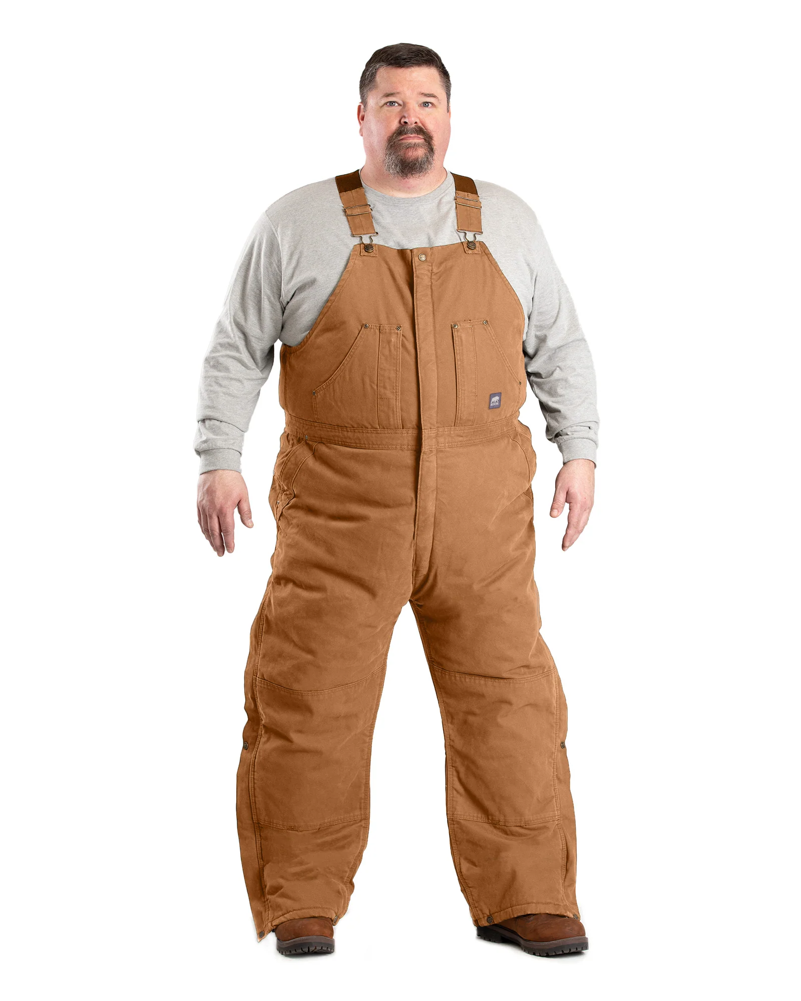 Heartland Insulated Washed Duck Bib Overall - Image 18
