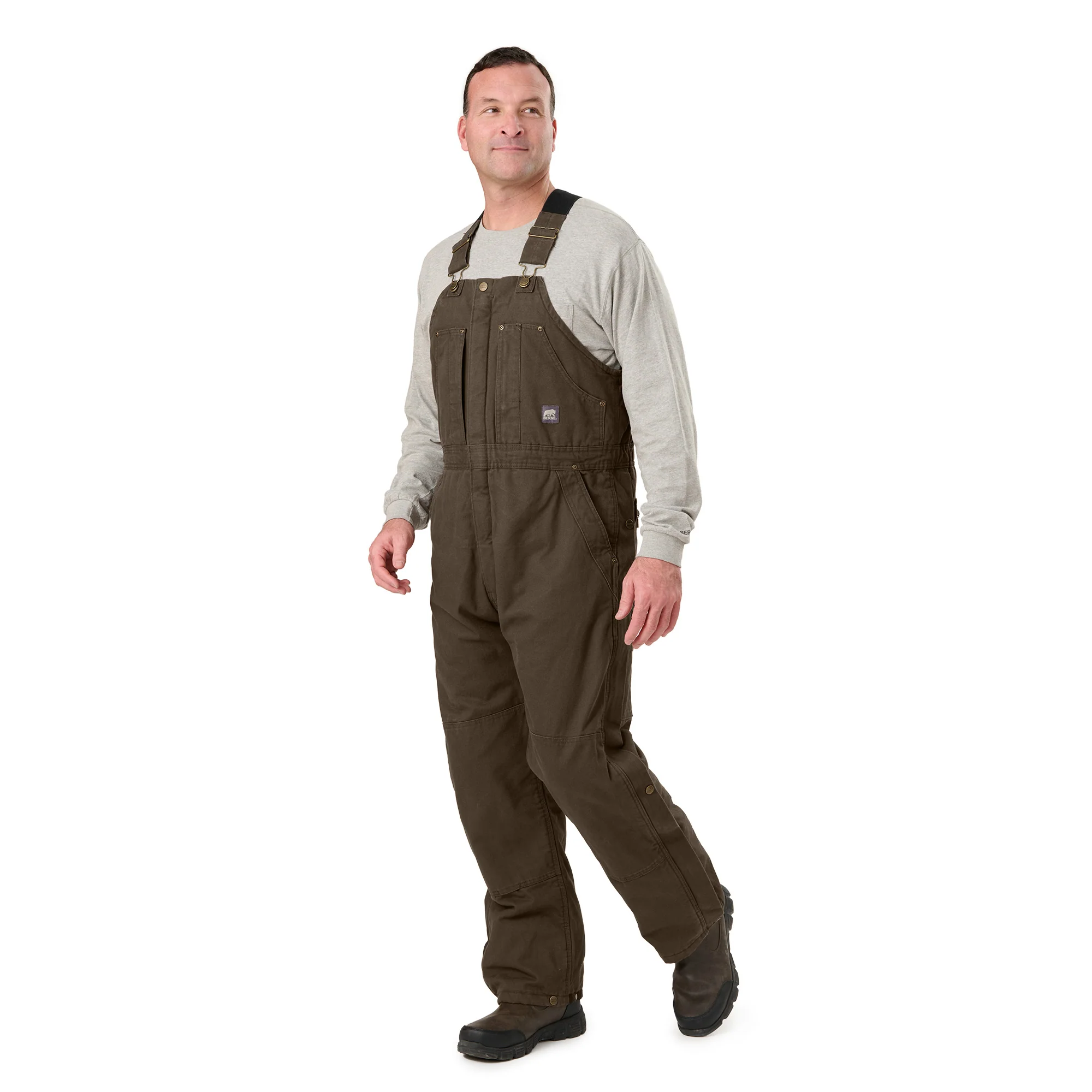Heartland Insulated Washed Duck Bib Overall - Image 24