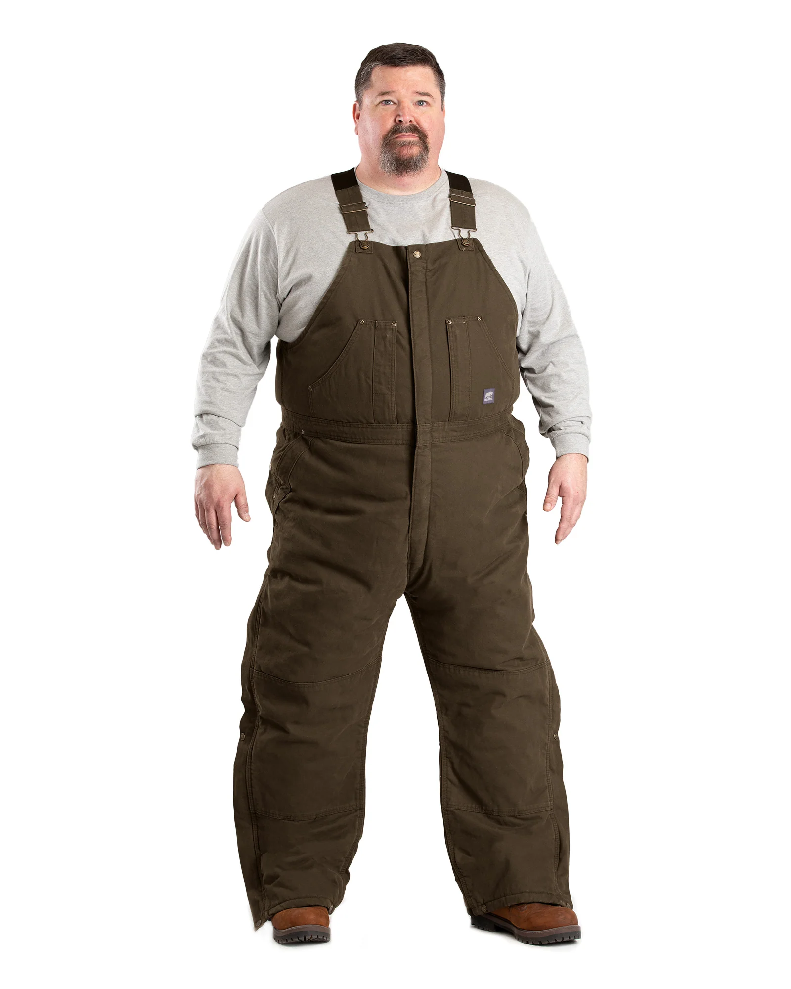 Heartland Insulated Washed Duck Bib Overall - Image 26