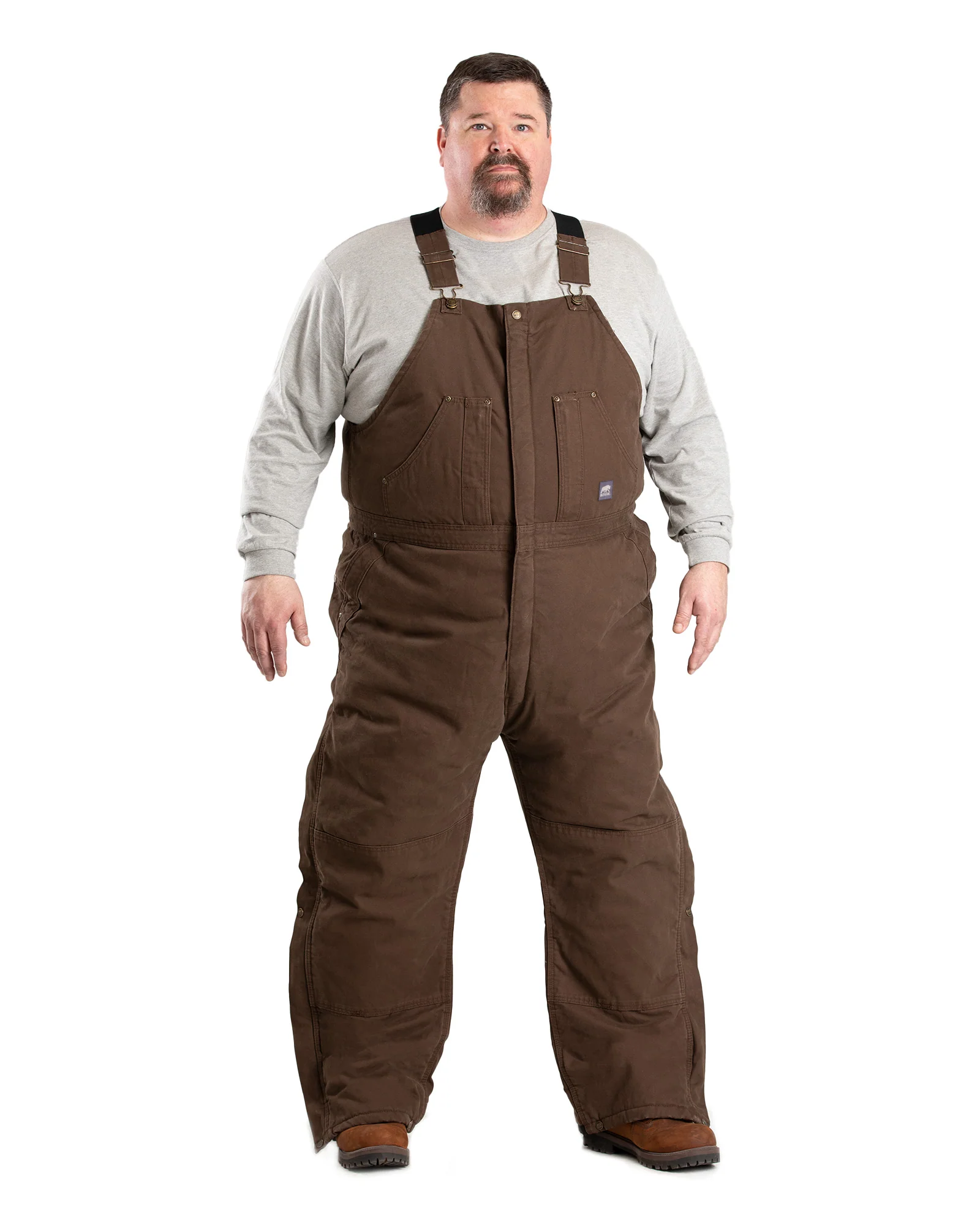 Heartland Insulated Washed Duck Bib Overall - Image 3