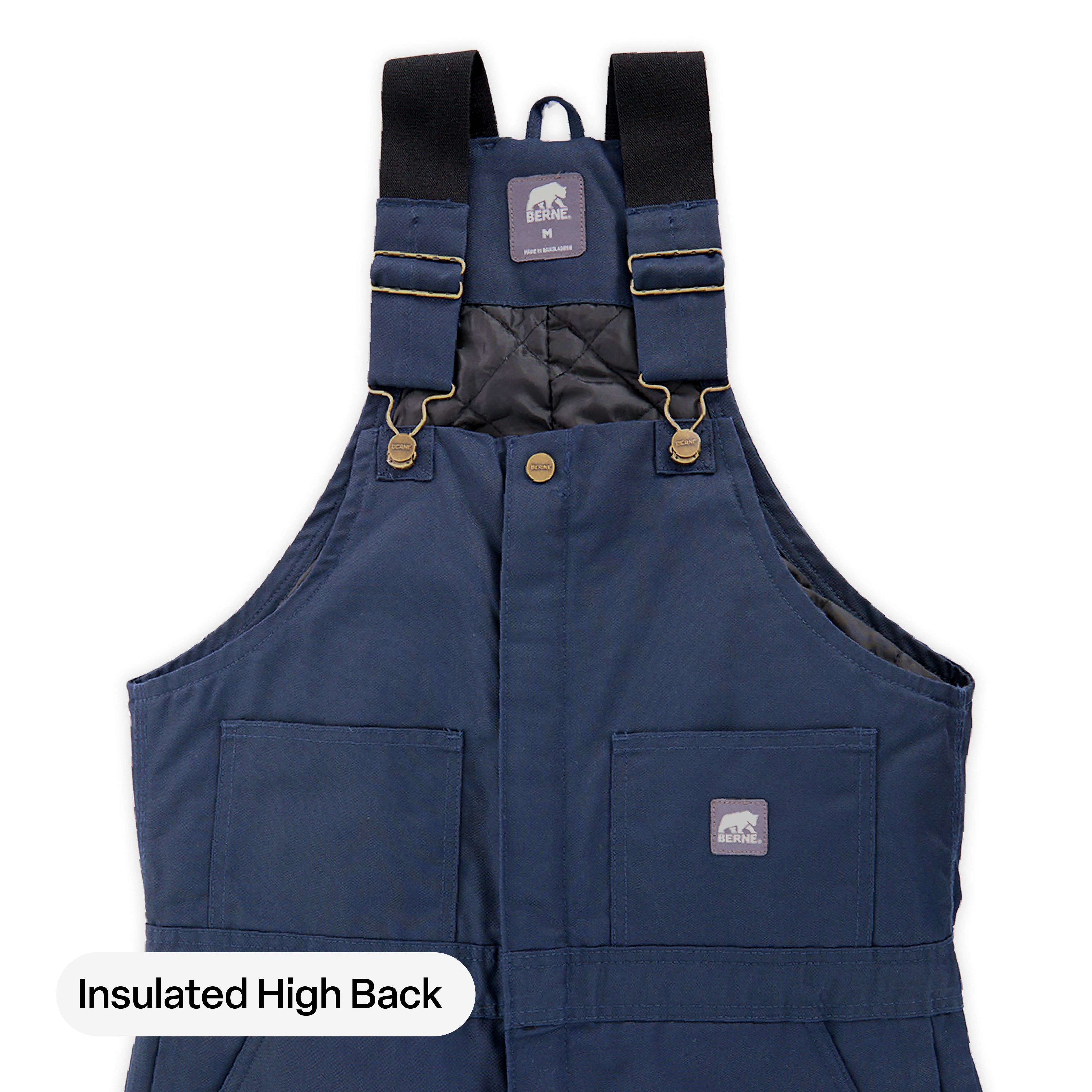 Heritage Twill Insulated Bib Overall - Image 9