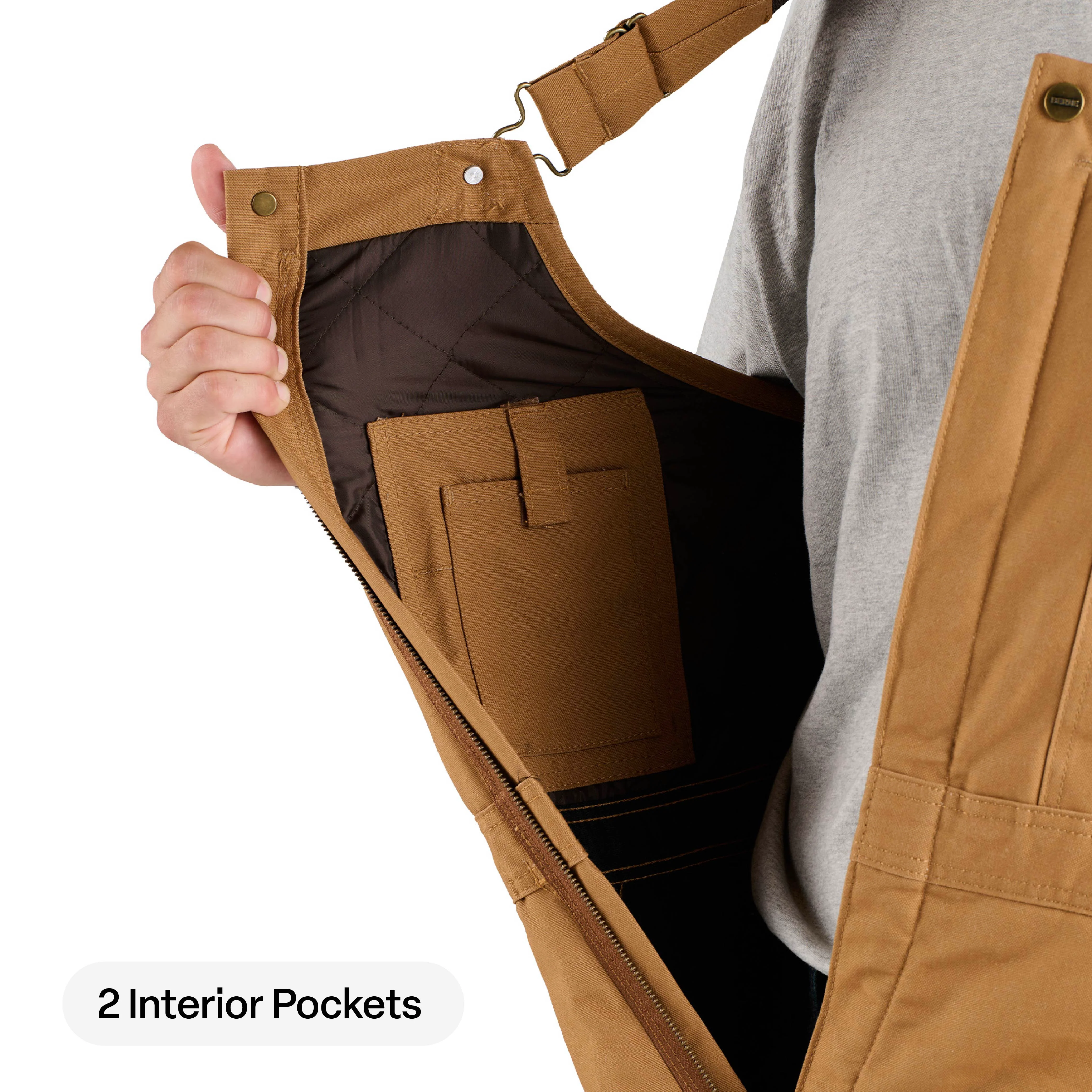 Heritage Insulated Duck Bib Overall - Image 10