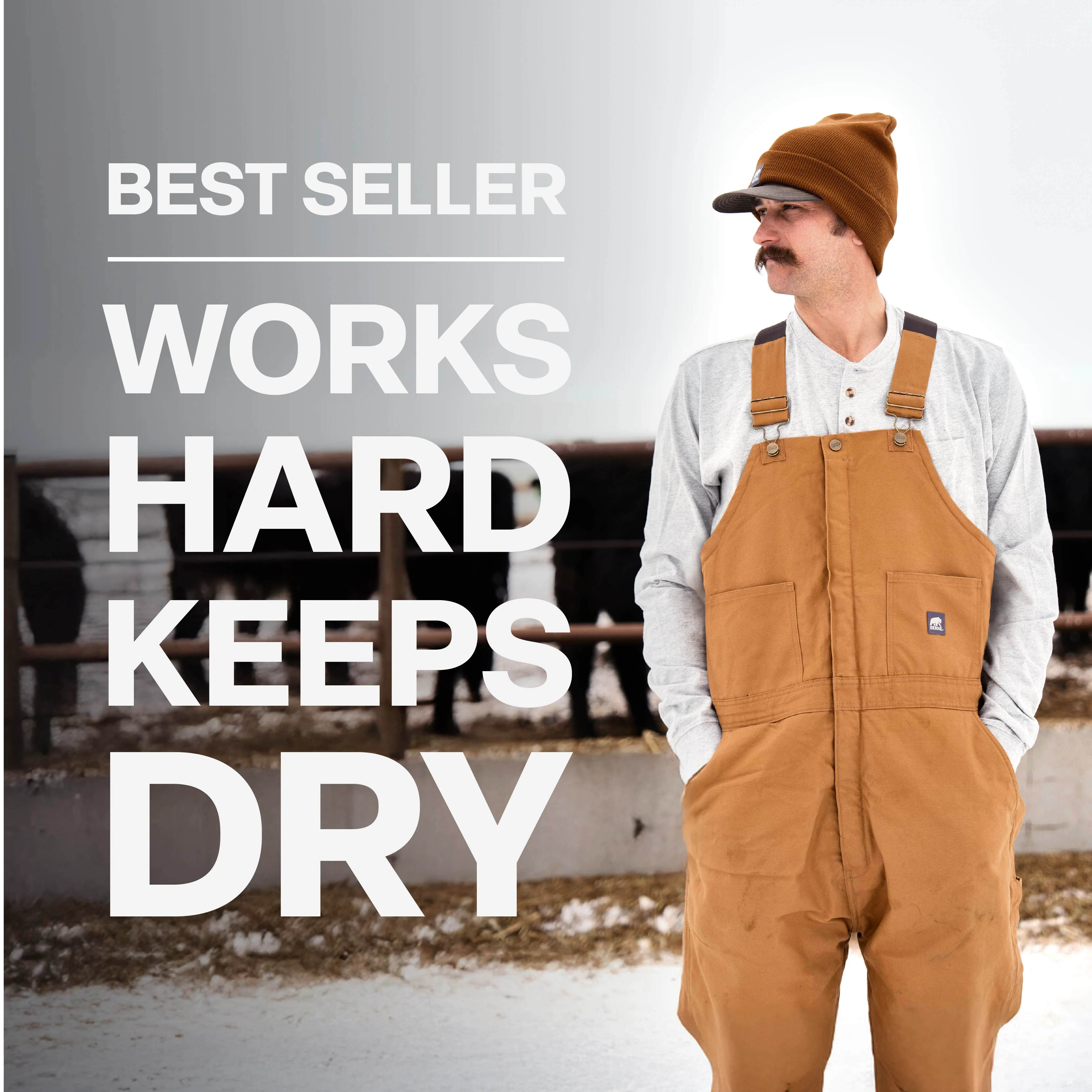 Heritage Insulated Duck Bib Overall - Image 5