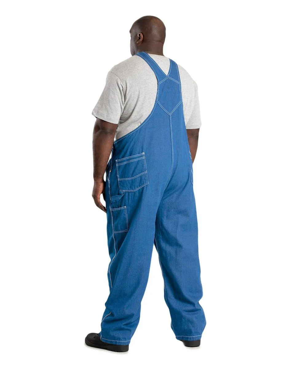 Vintage Unlined Washed Denim Bib Overall - Image 10