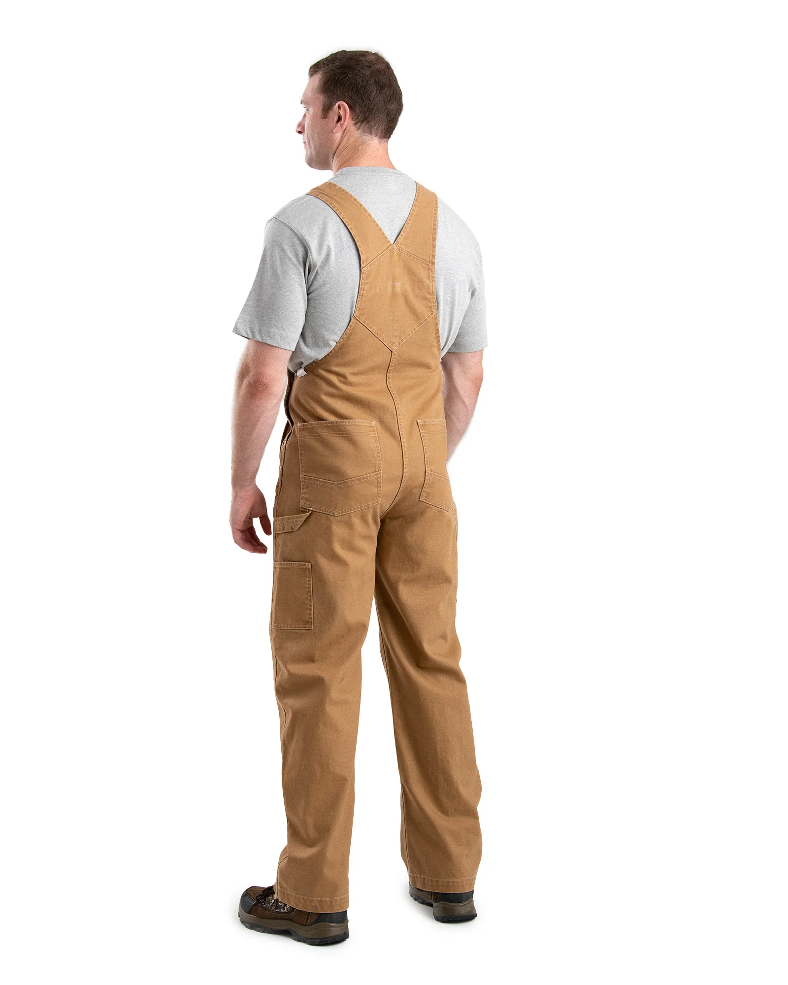 Vintage Washed Duck Bib Overall - Image 3