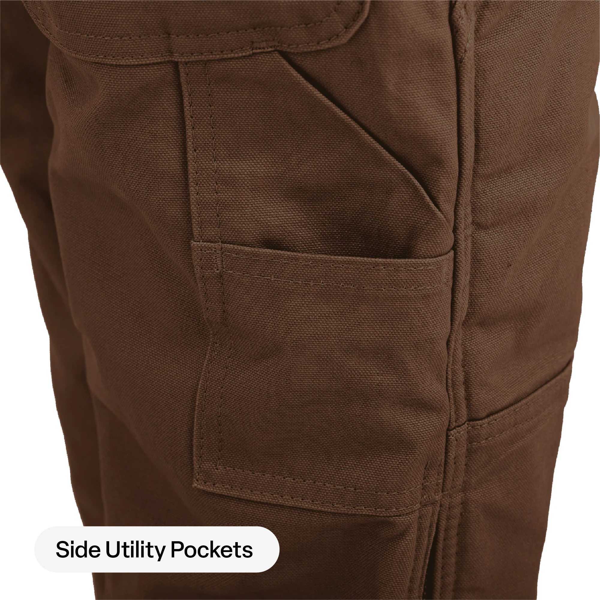 Youth Softstone Insulated Bib Overall - Image 12