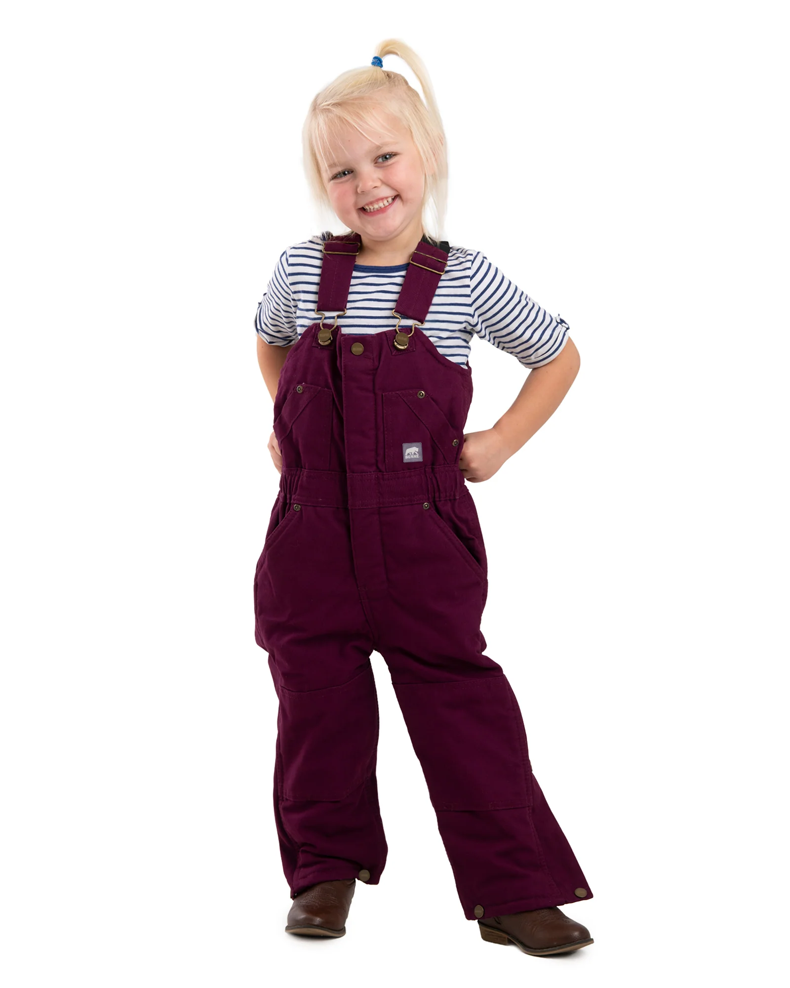 Toddler Softstone Insulated Bib Overall - Image 5