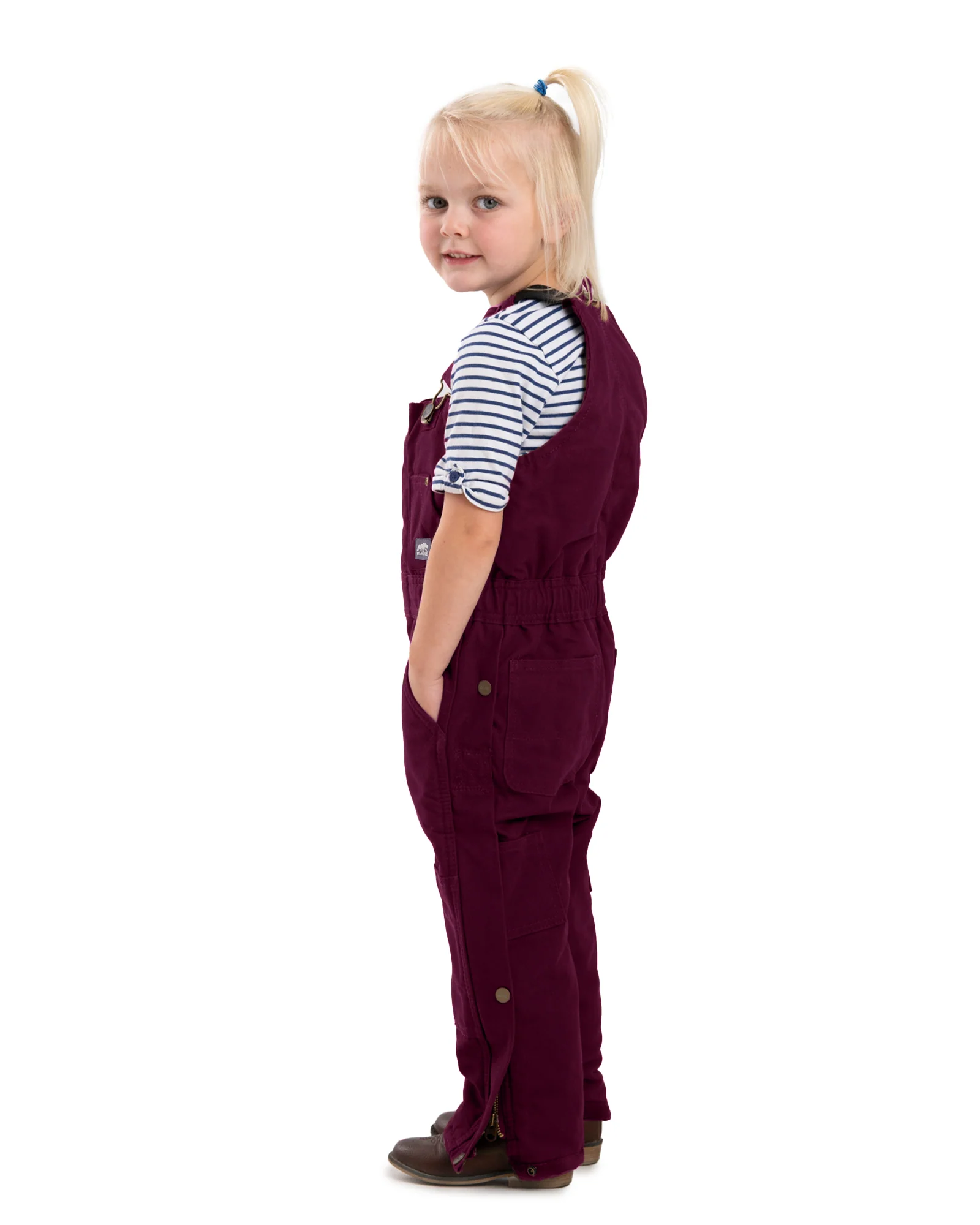 Toddler Softstone Insulated Bib Overall - Image 7