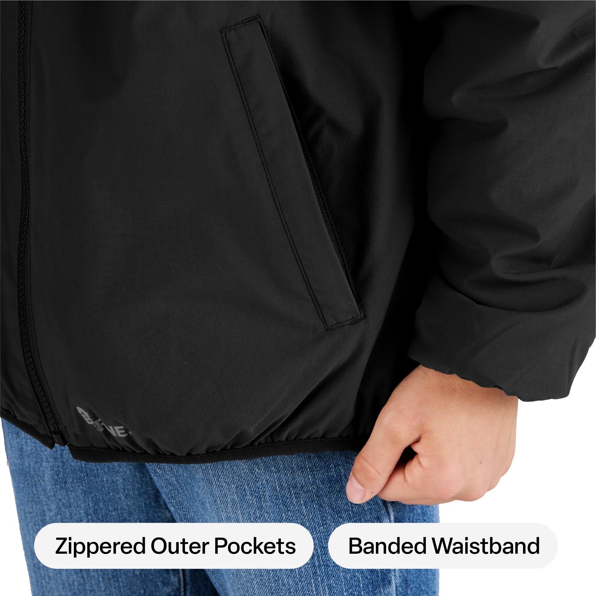 Youth Reversible Sherpa-Lined Hooded Jacket - Image 6