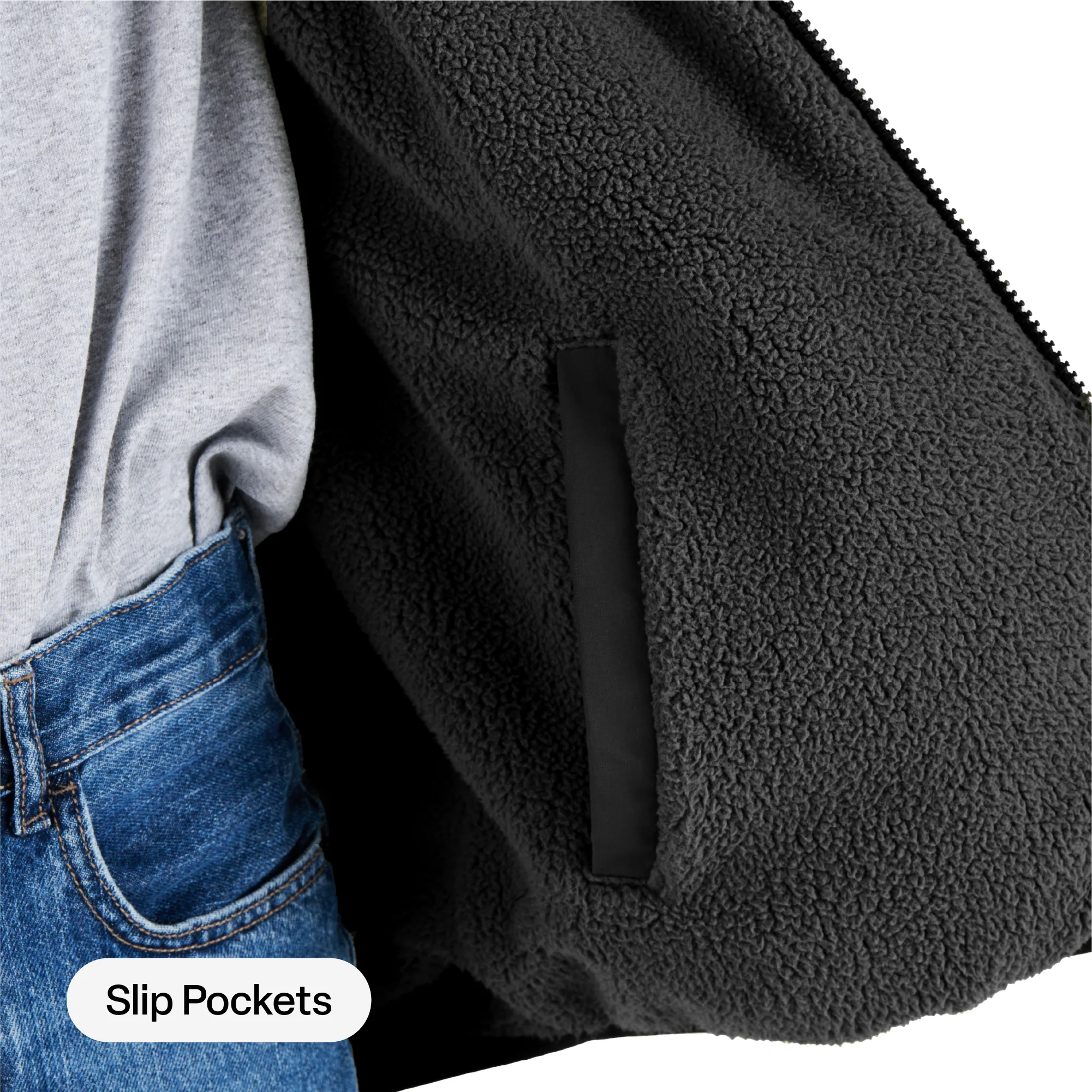 Youth Reversible Sherpa-Lined Hooded Jacket - Image 7