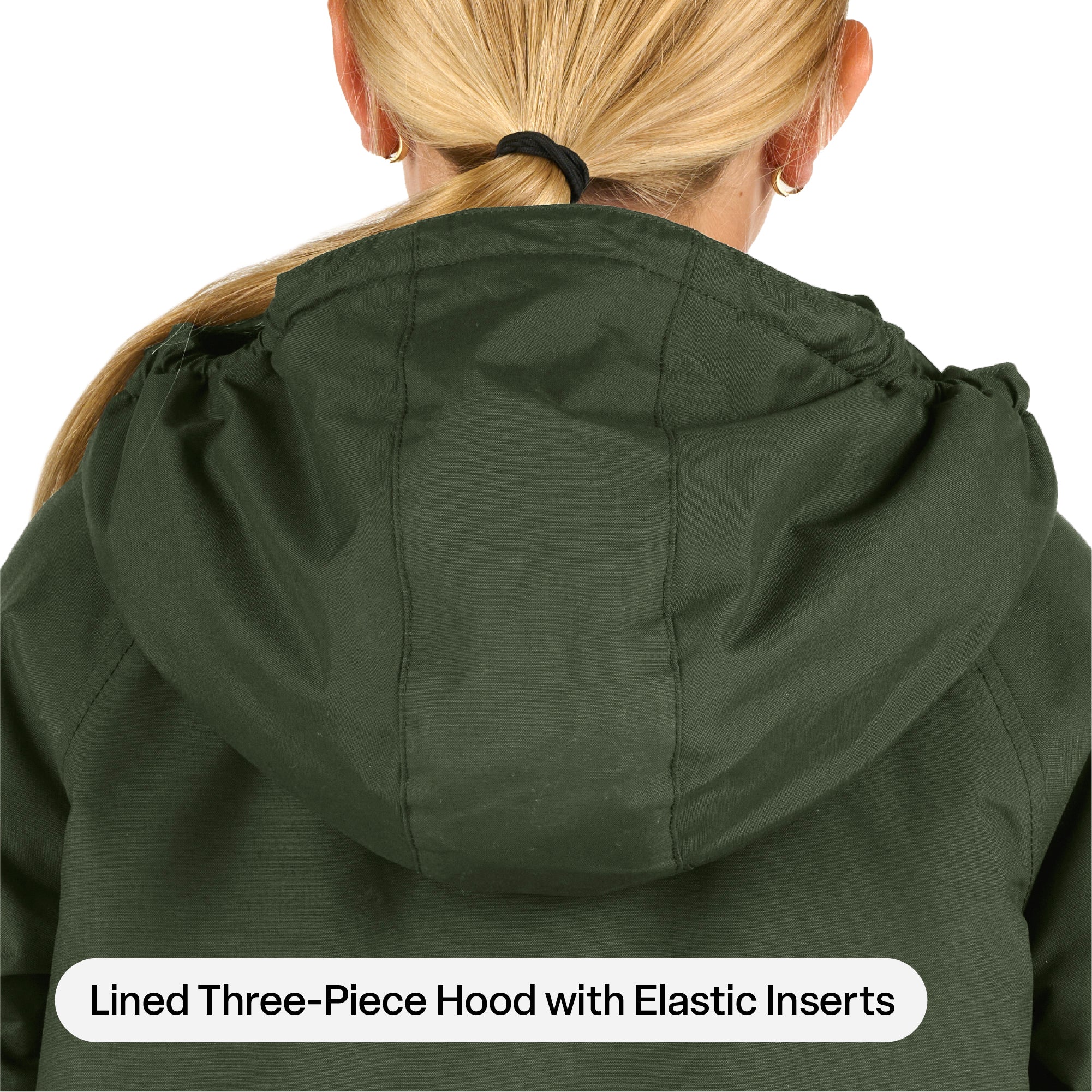 Youth Flex Nylon Insulated Hooded Jacket - Image 5