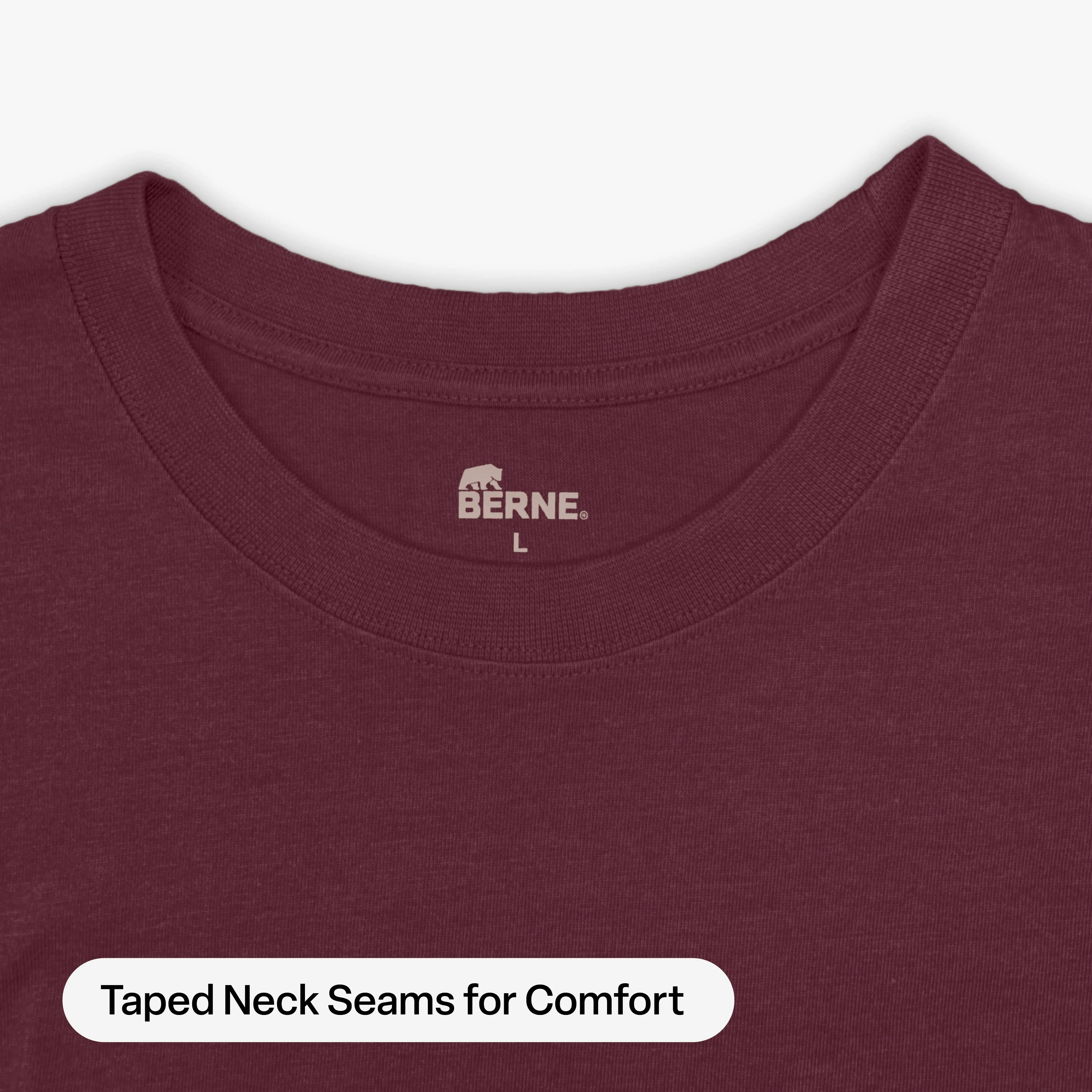 Heavyweight Long Sleeve Pocket T-Shirt - Image 11
