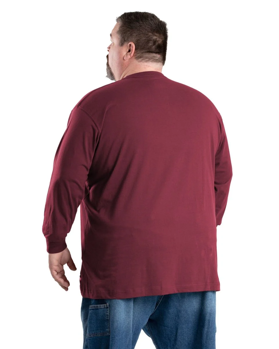 Heavyweight Long Sleeve Pocket T-Shirt - Image 18