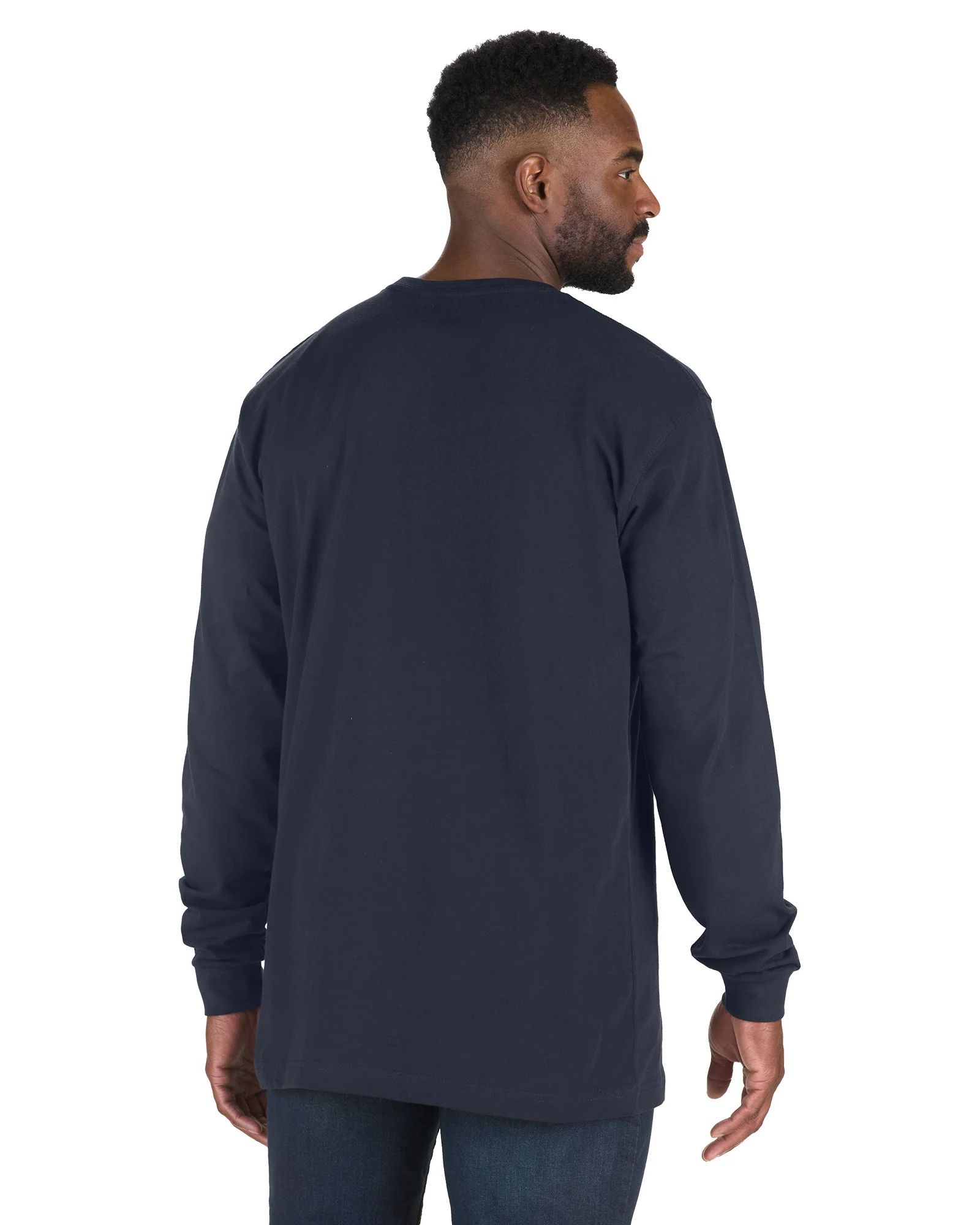 Heavyweight Long Sleeve Pocket T-Shirt - Image 24