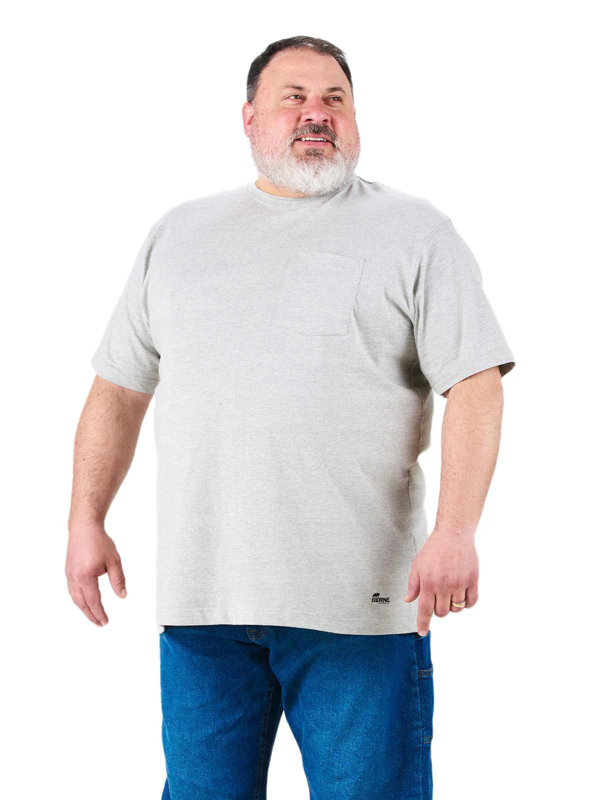 Heavyweight Short Sleeve Pocket T-Shirt - Image 4