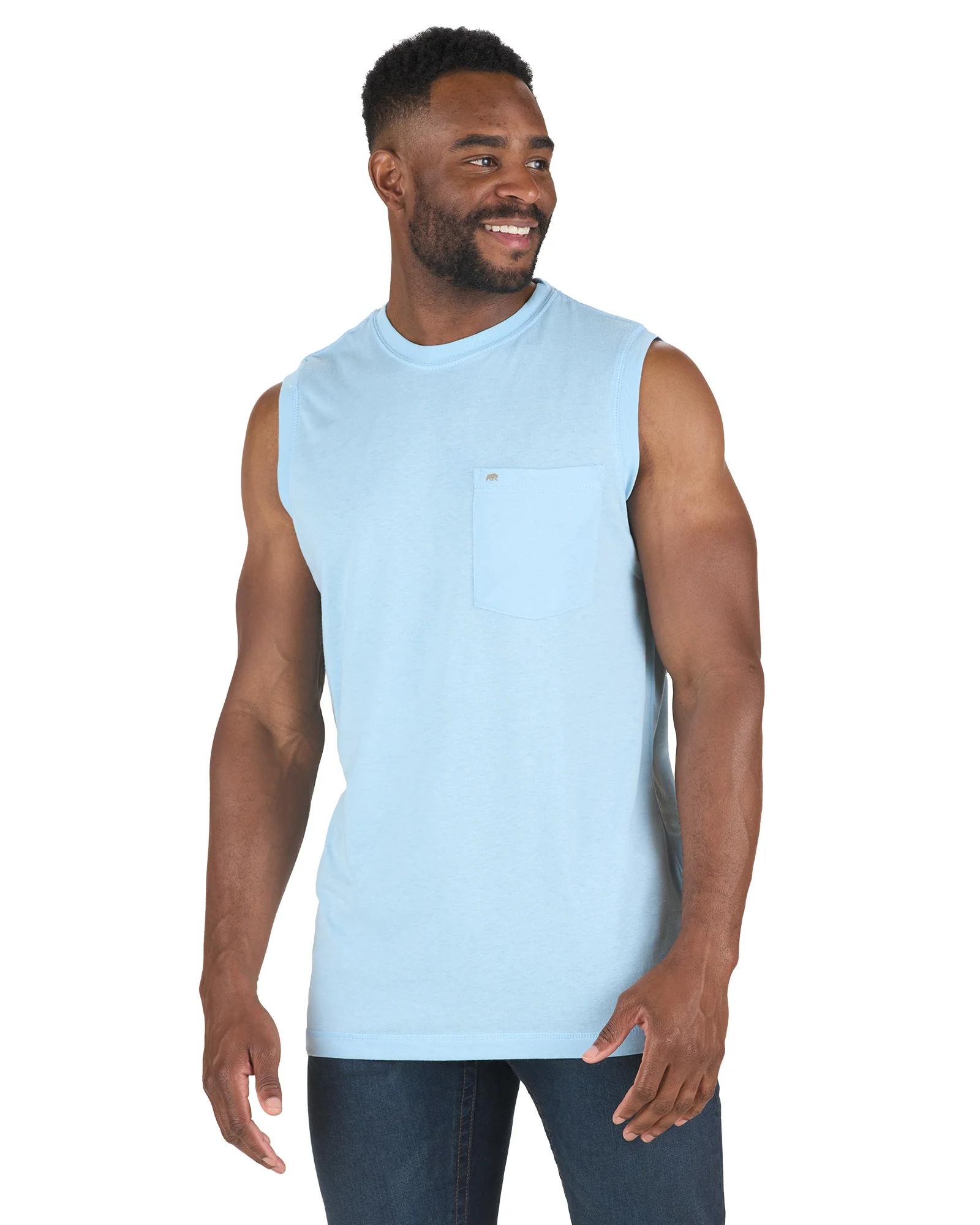 Performance Sleeveless Pocket T-Shirt - Image 12