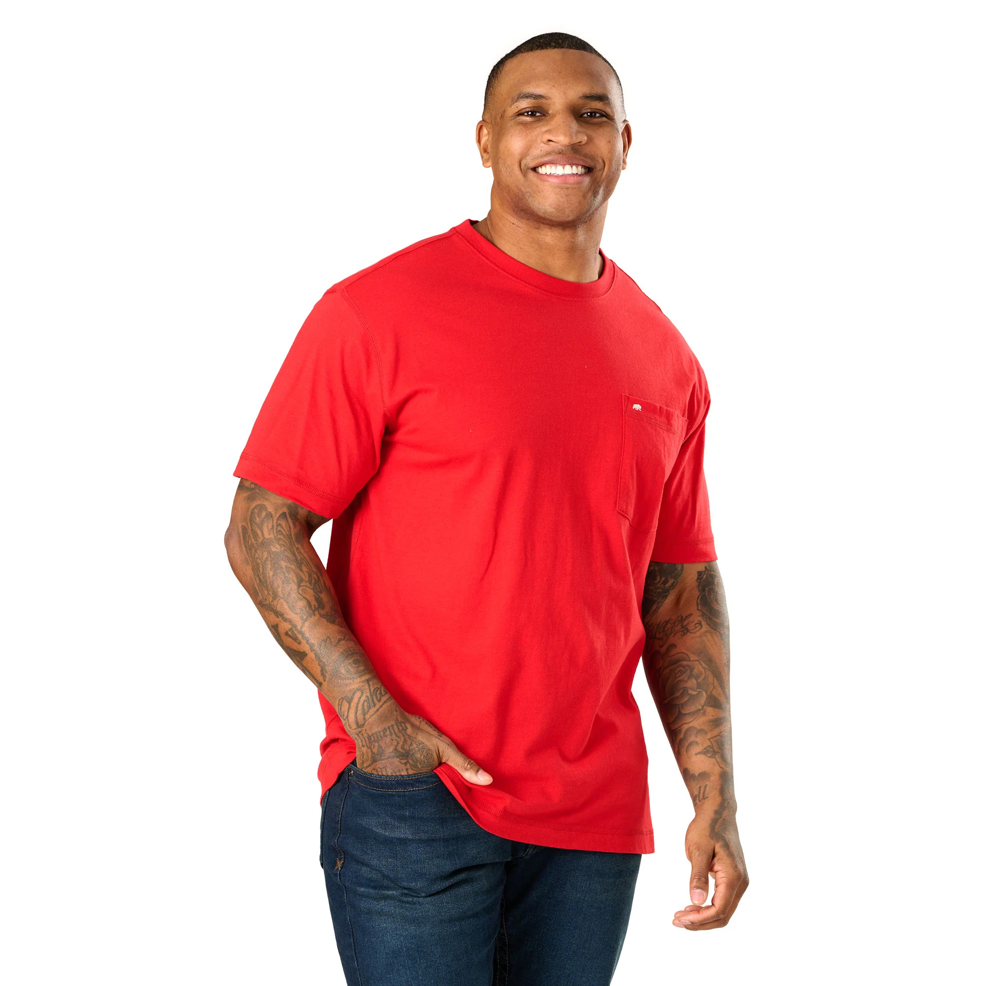 Performance Short Sleeve Pocket T-Shirt - Image 4