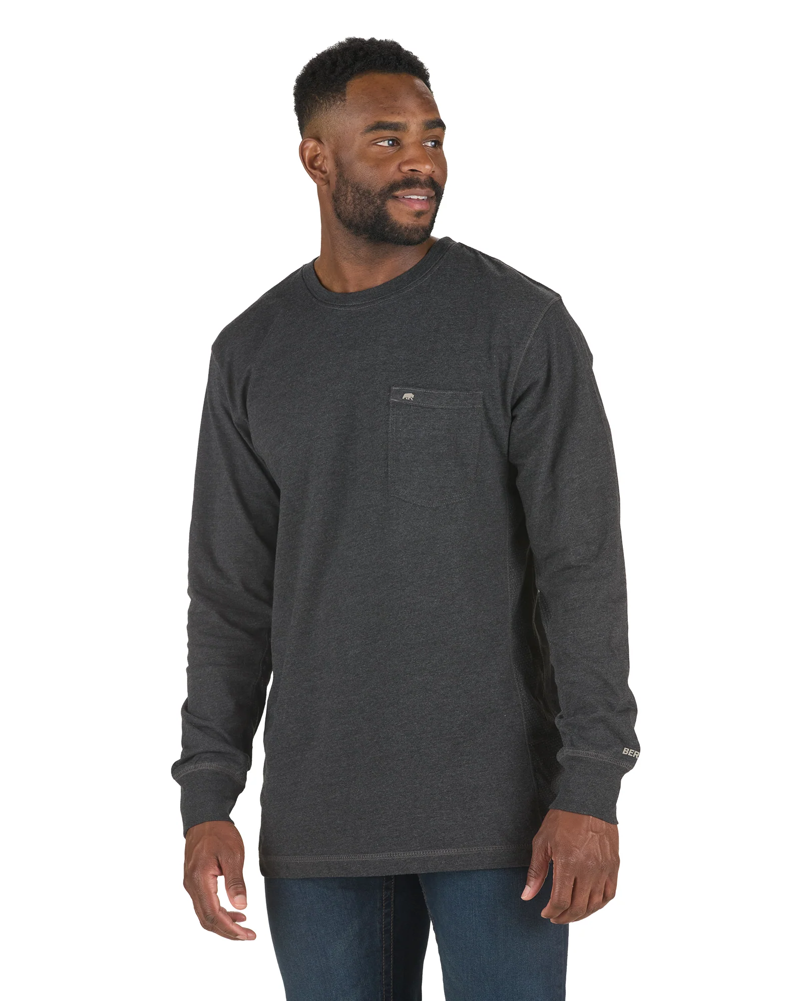 Men's WorkVent Long Sleeve Pocket T-Shirt