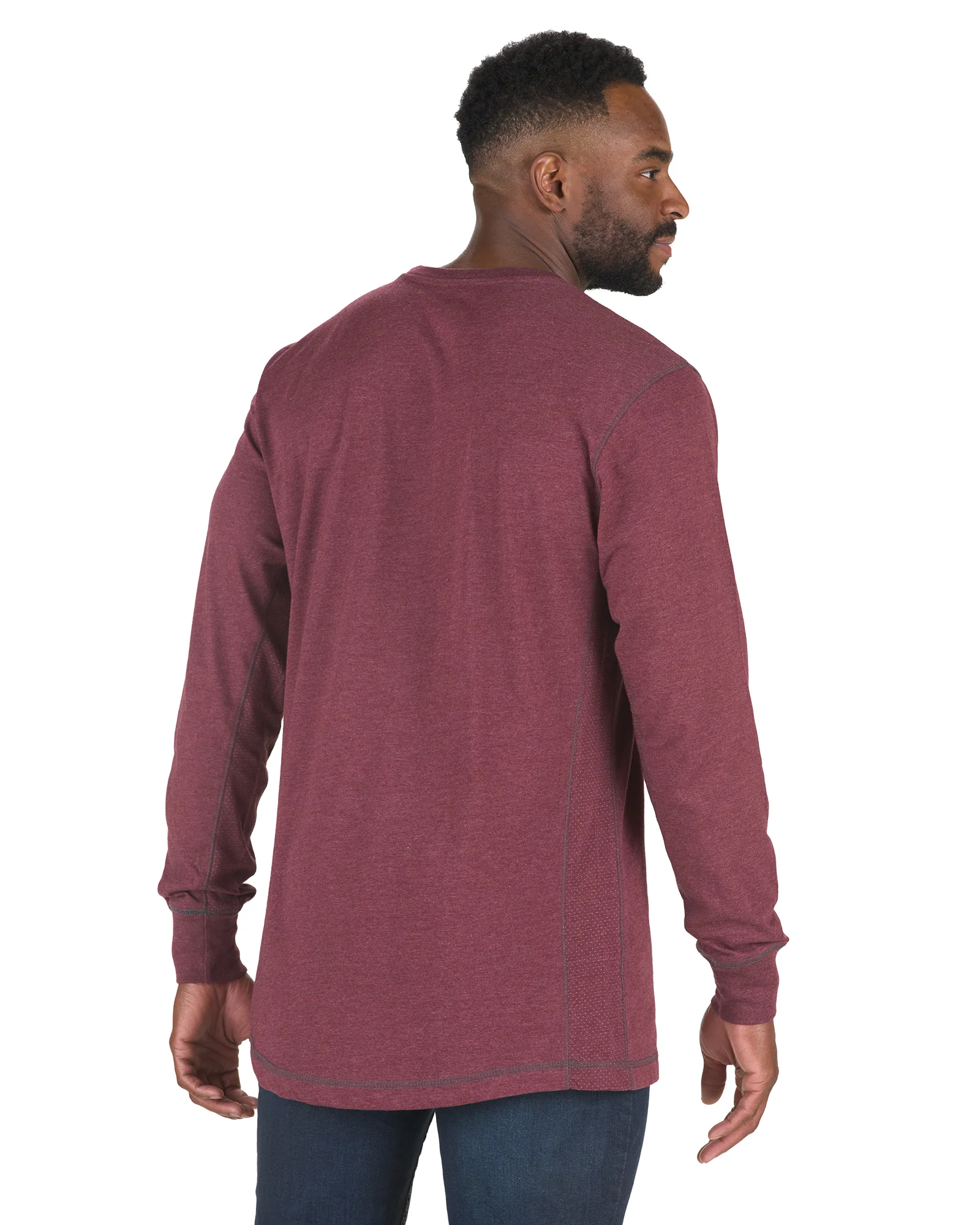 Men's WorkVent Long Sleeve Pocket T-Shirt - Image 10