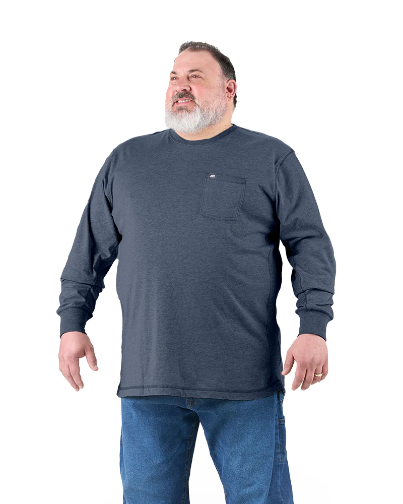 Men's WorkVent Long Sleeve Pocket T-Shirt - Image 16