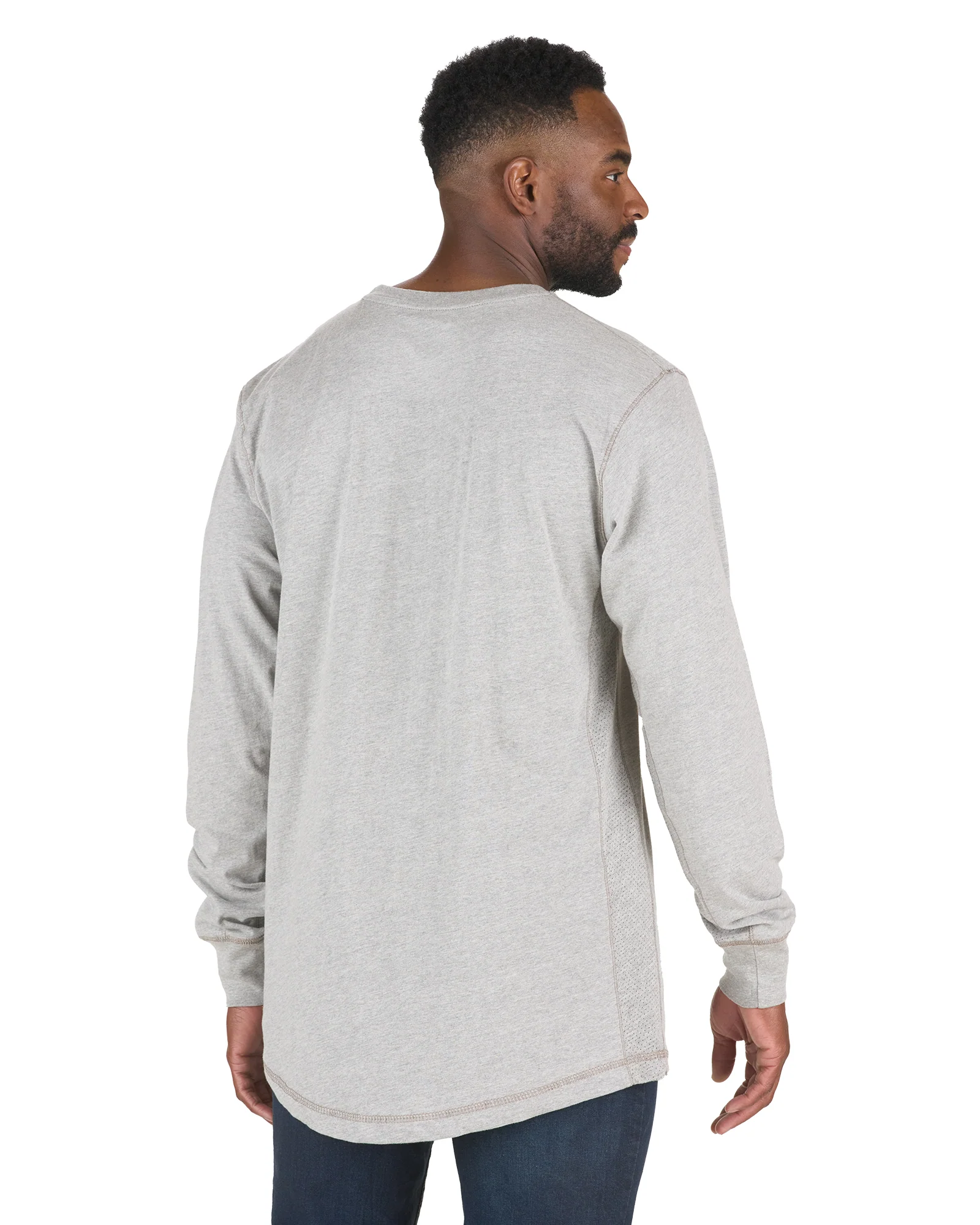 Men's WorkVent Long Sleeve Pocket T-Shirt - Image 6