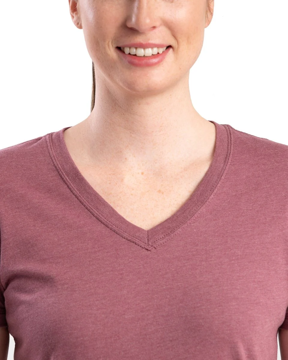 Women's Performance V-Neck Short Sleeve T-Shirt - Image 11