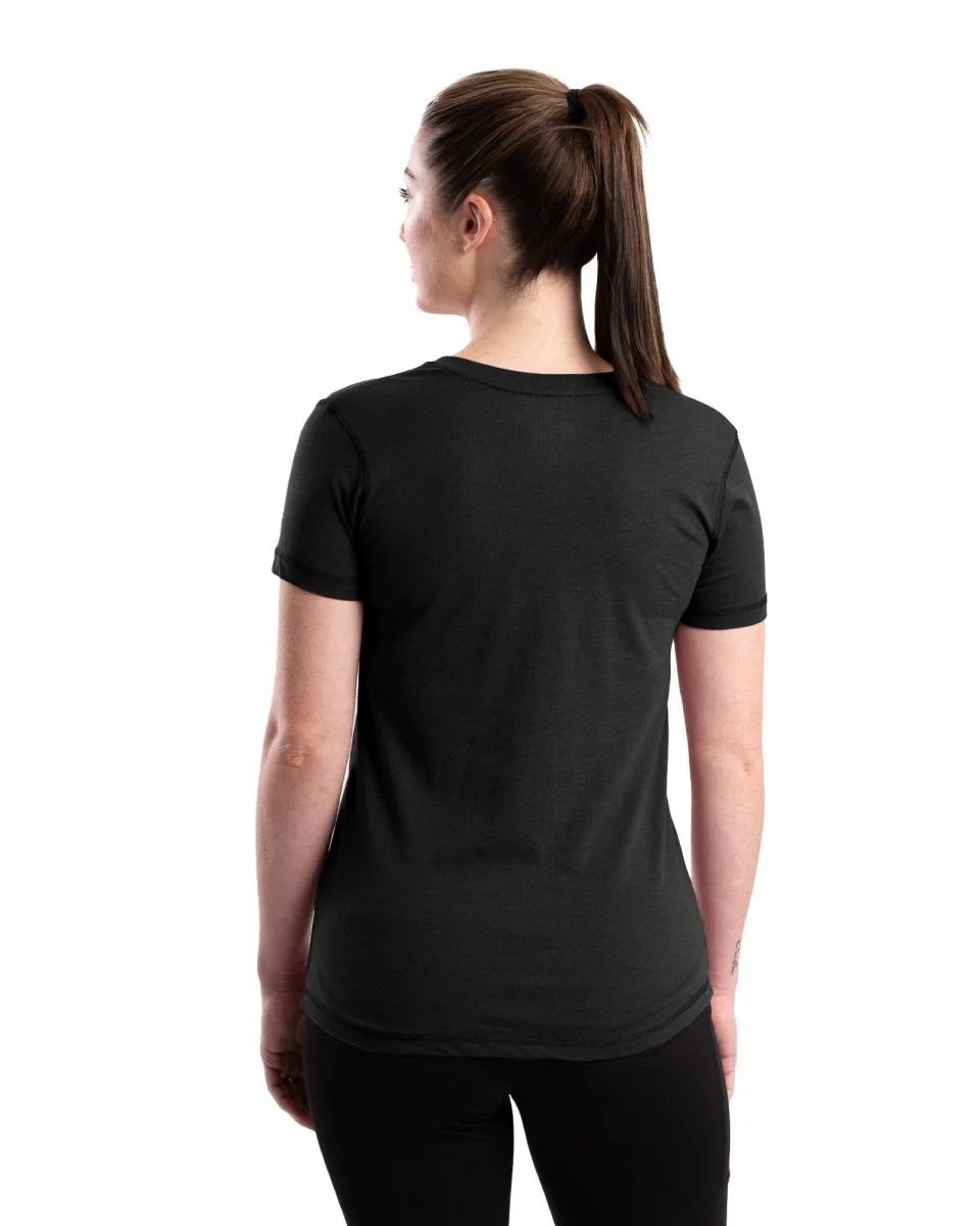 Women's Performance V-Neck Short Sleeve T-Shirt - Image 20
