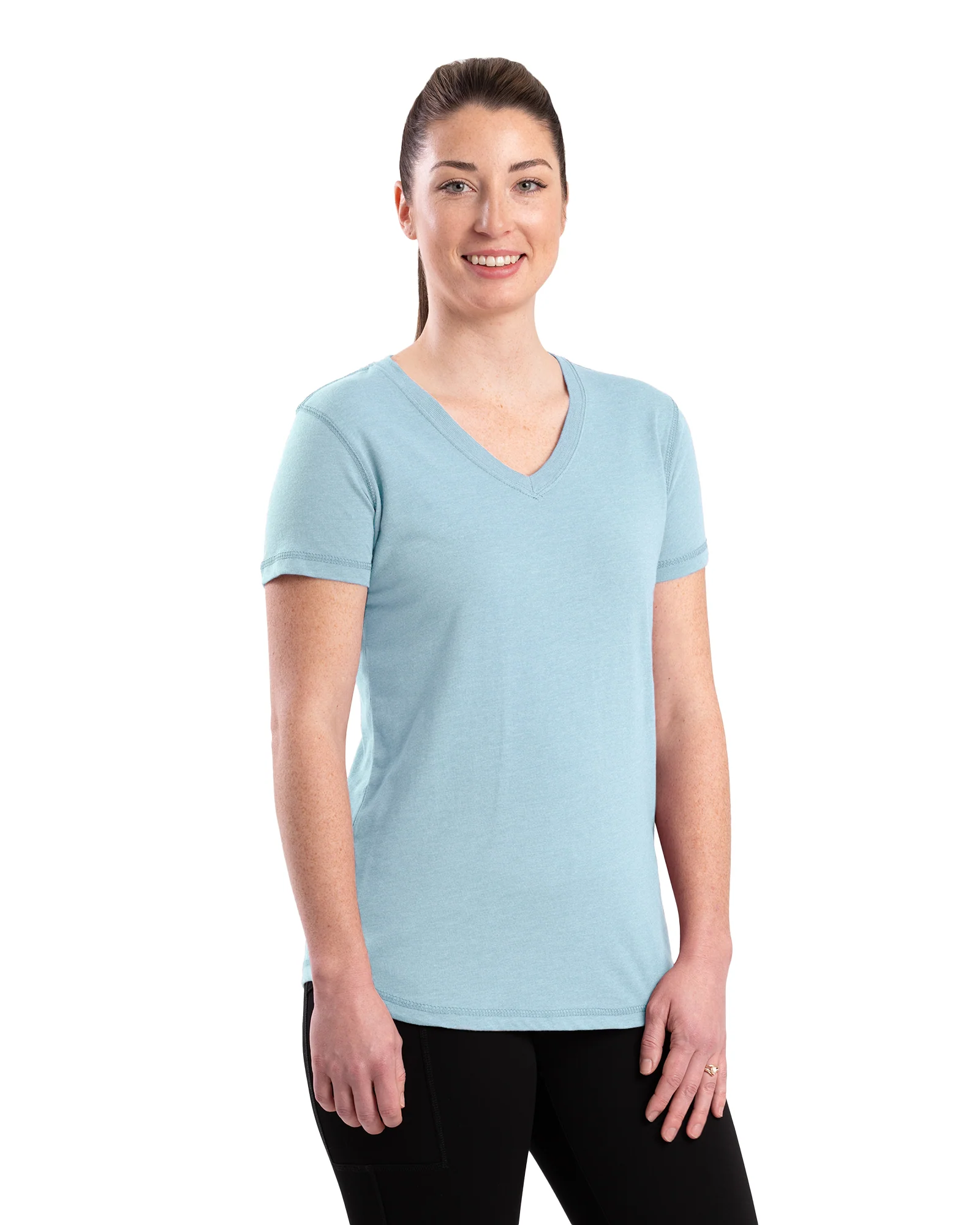 Women's Performance V-Neck Short Sleeve T-Shirt - Image 30
