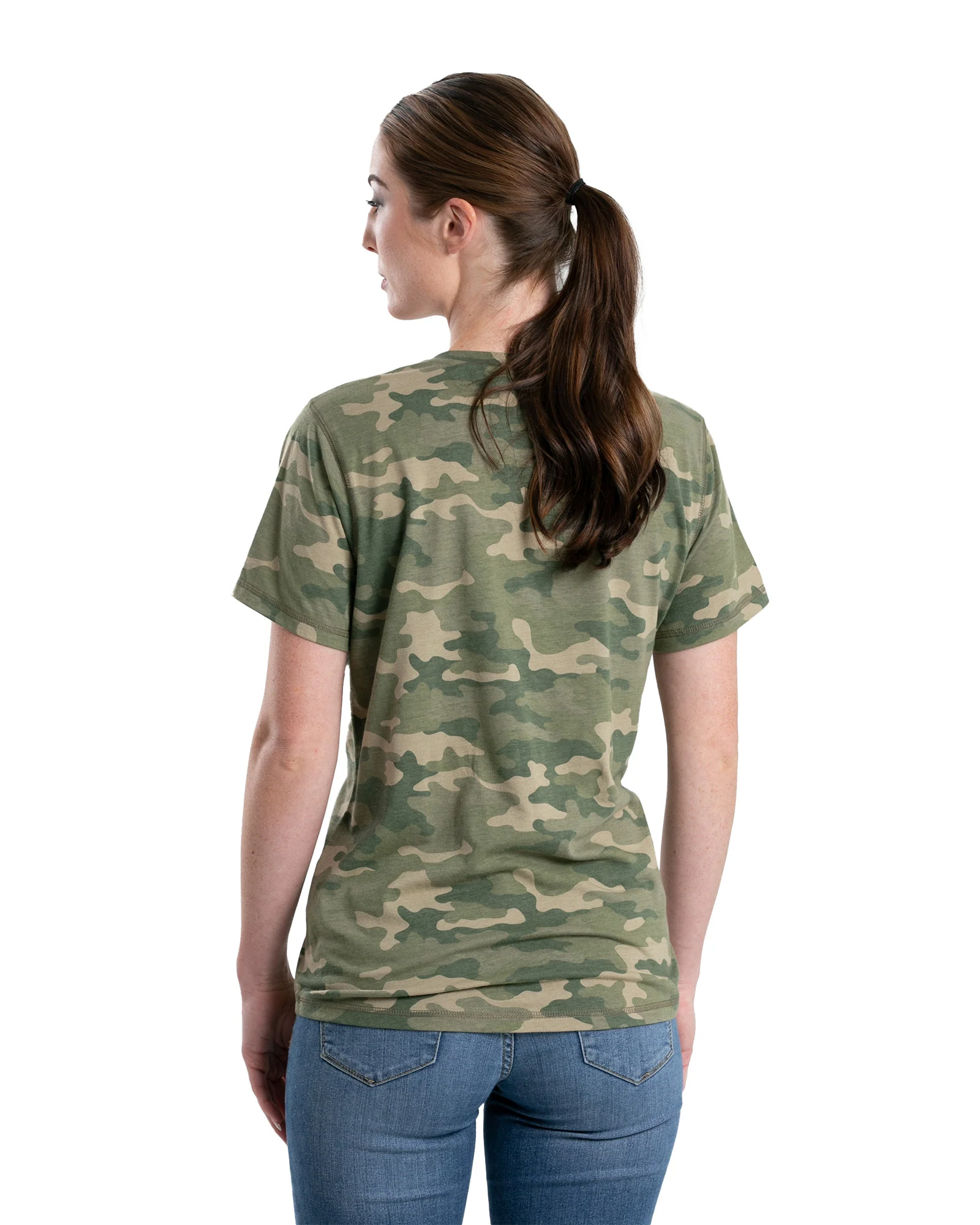 Women's Performance V-Neck Short Sleeve T-Shirt (Prints) - Image 10