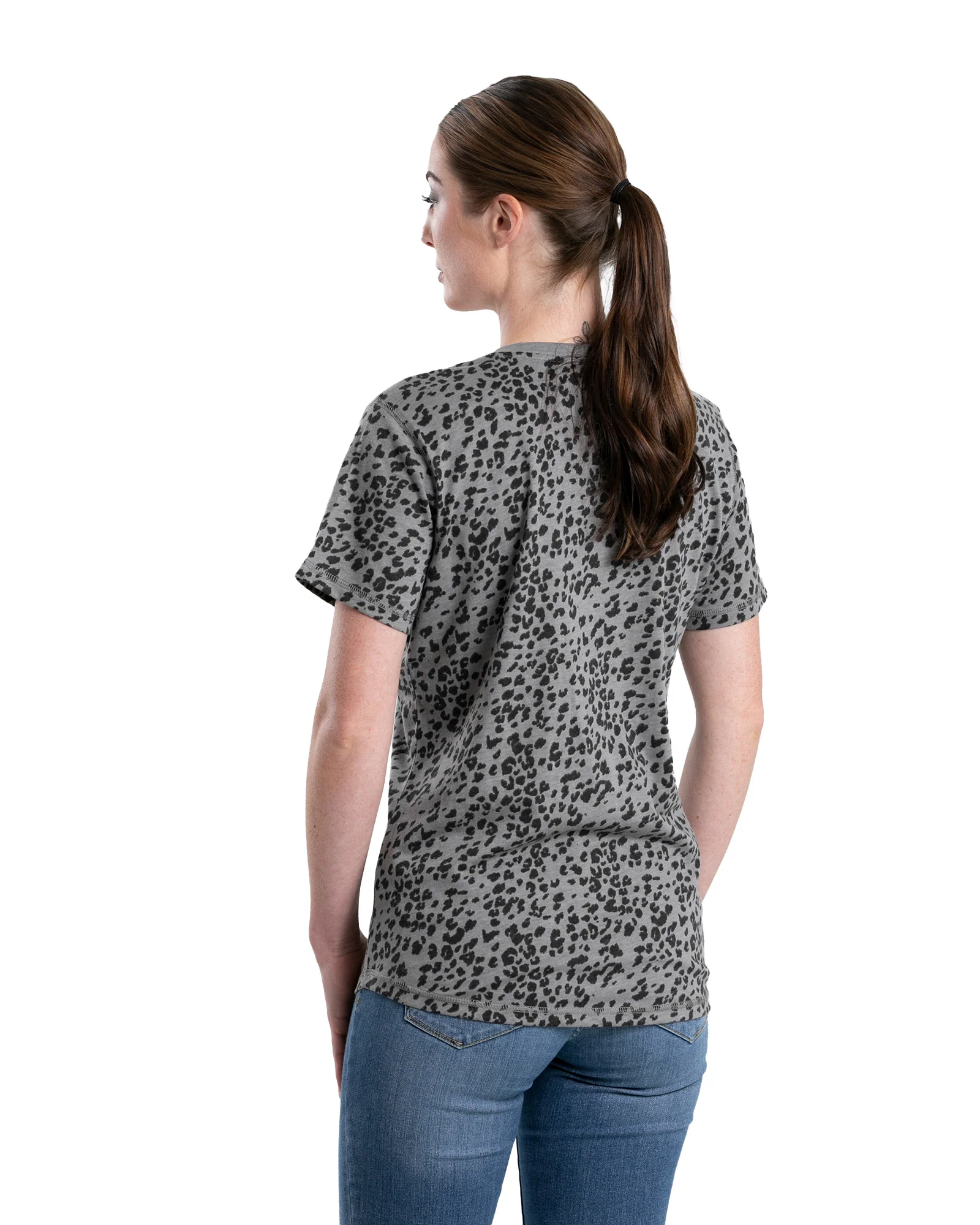 Women's Performance V-Neck Short Sleeve T-Shirt (Prints) - Image 6