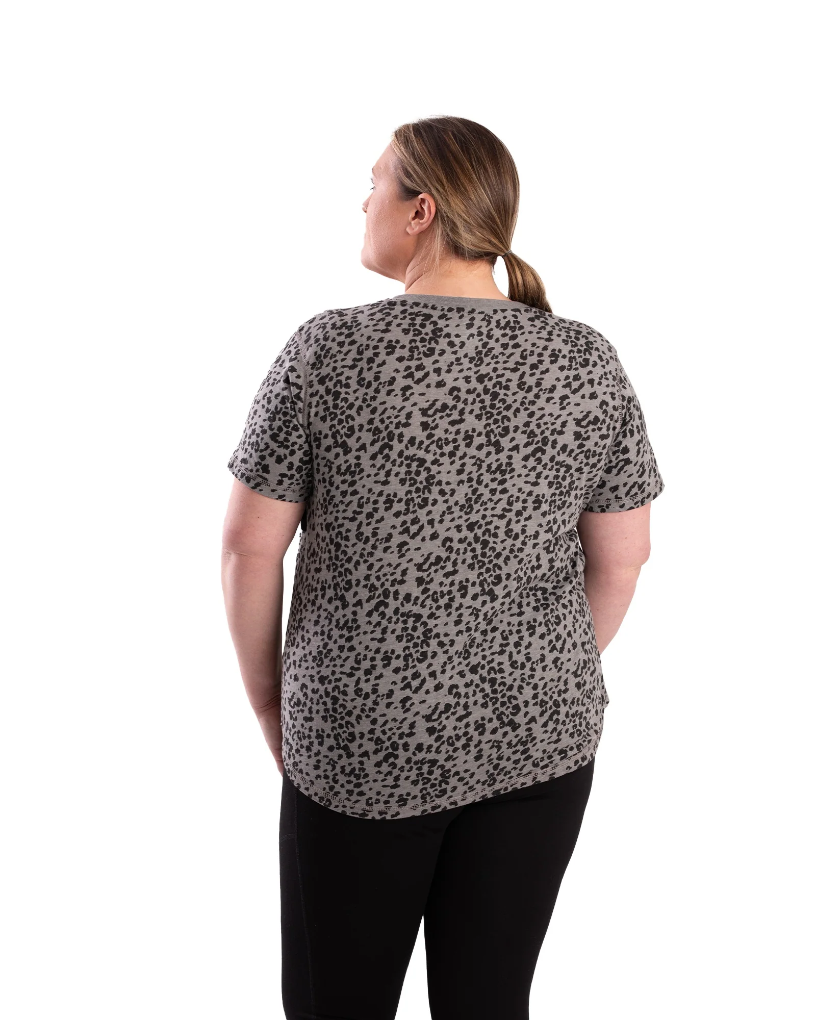 Women's Performance V-Neck Short Sleeve T-Shirt (Prints) - Image 8