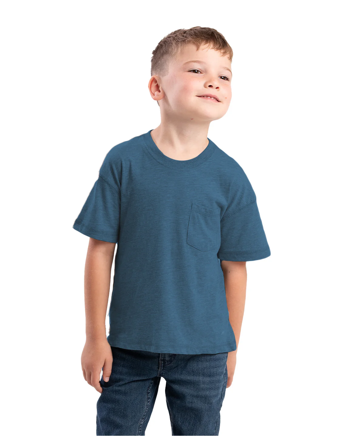 Youth Performance Short Sleeve Pocket T-Shirt - Image 4