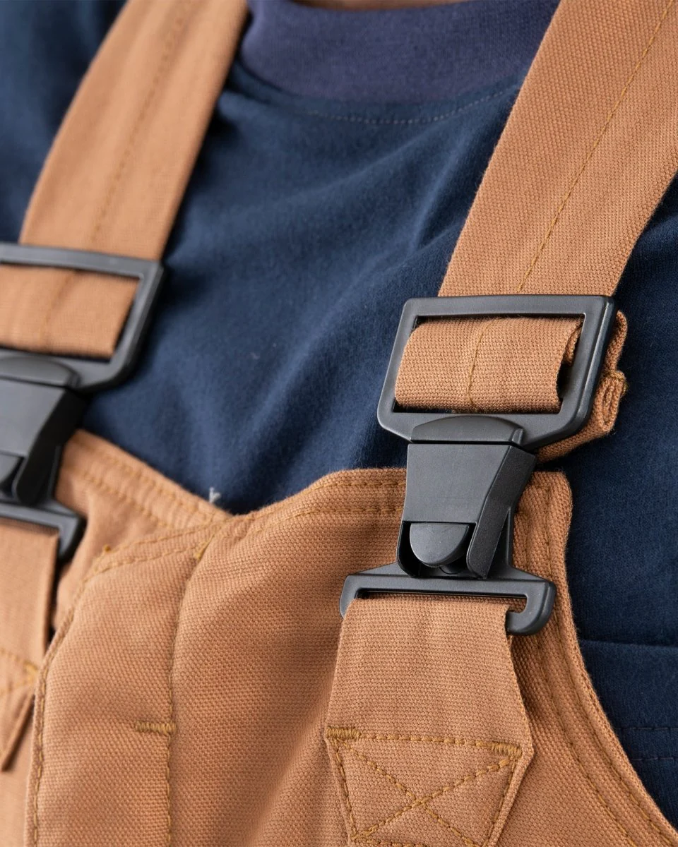 Flame Resistant Duck Insulated Bib Overall - Image 3
