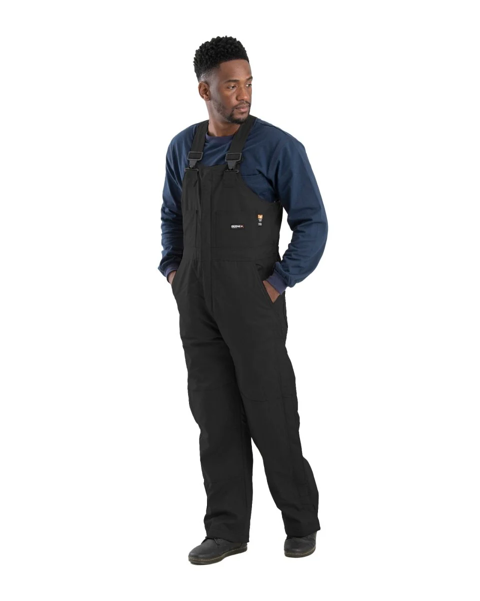 Flame Resistant Duck Insulated Bib Overall - Image 5