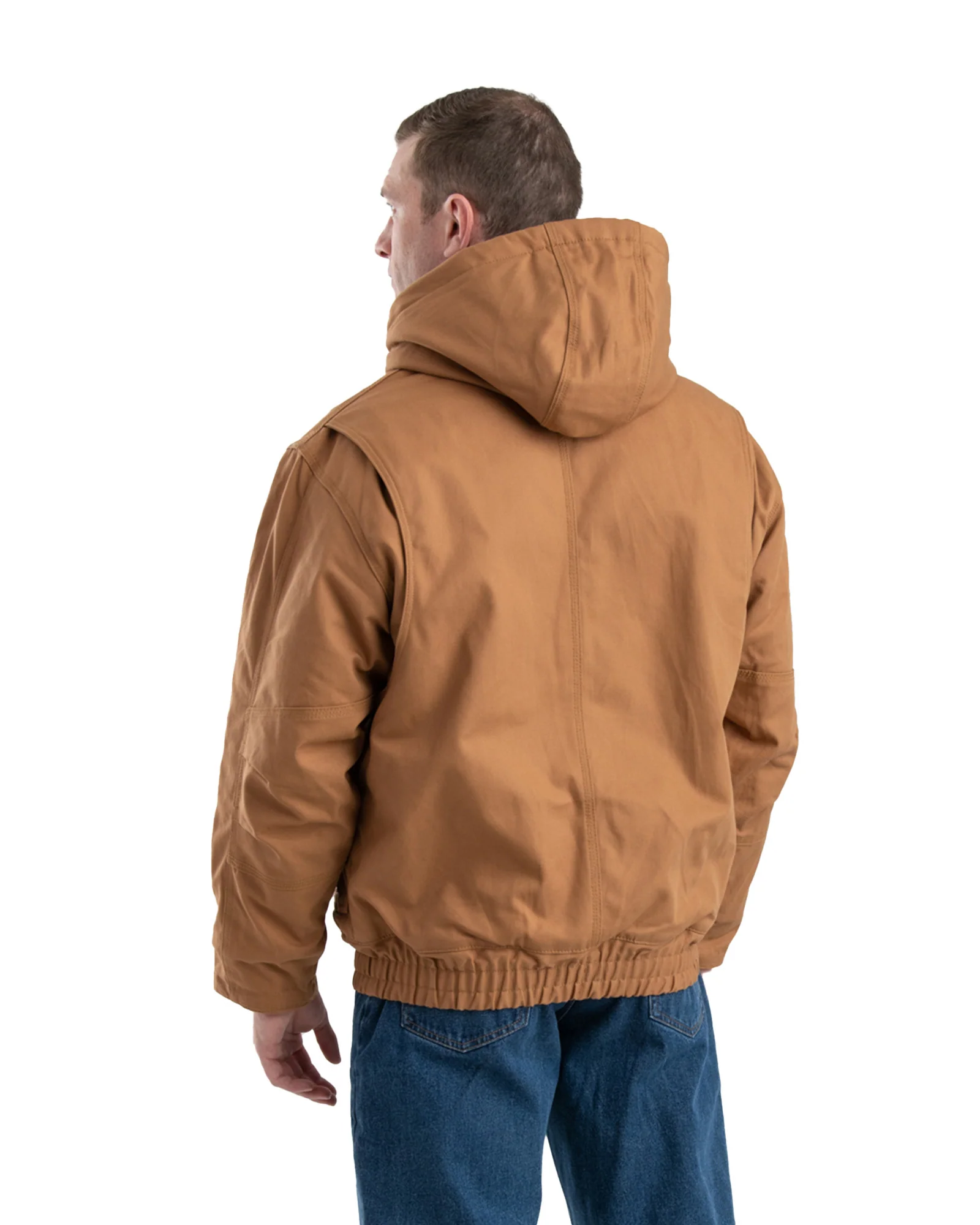 Flame Resistant Duck Hooded Jacket - Image 2
