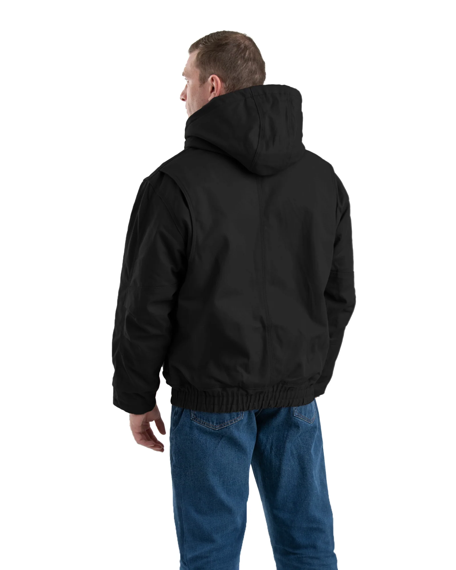 Flame Resistant Duck Hooded Jacket - Image 6