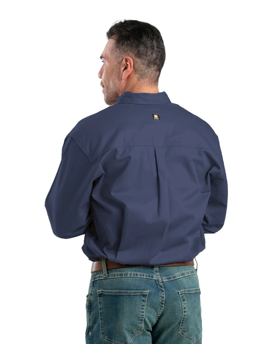 Flame Resistant Button Down Long Sleeve Work Shirt - Image 5
