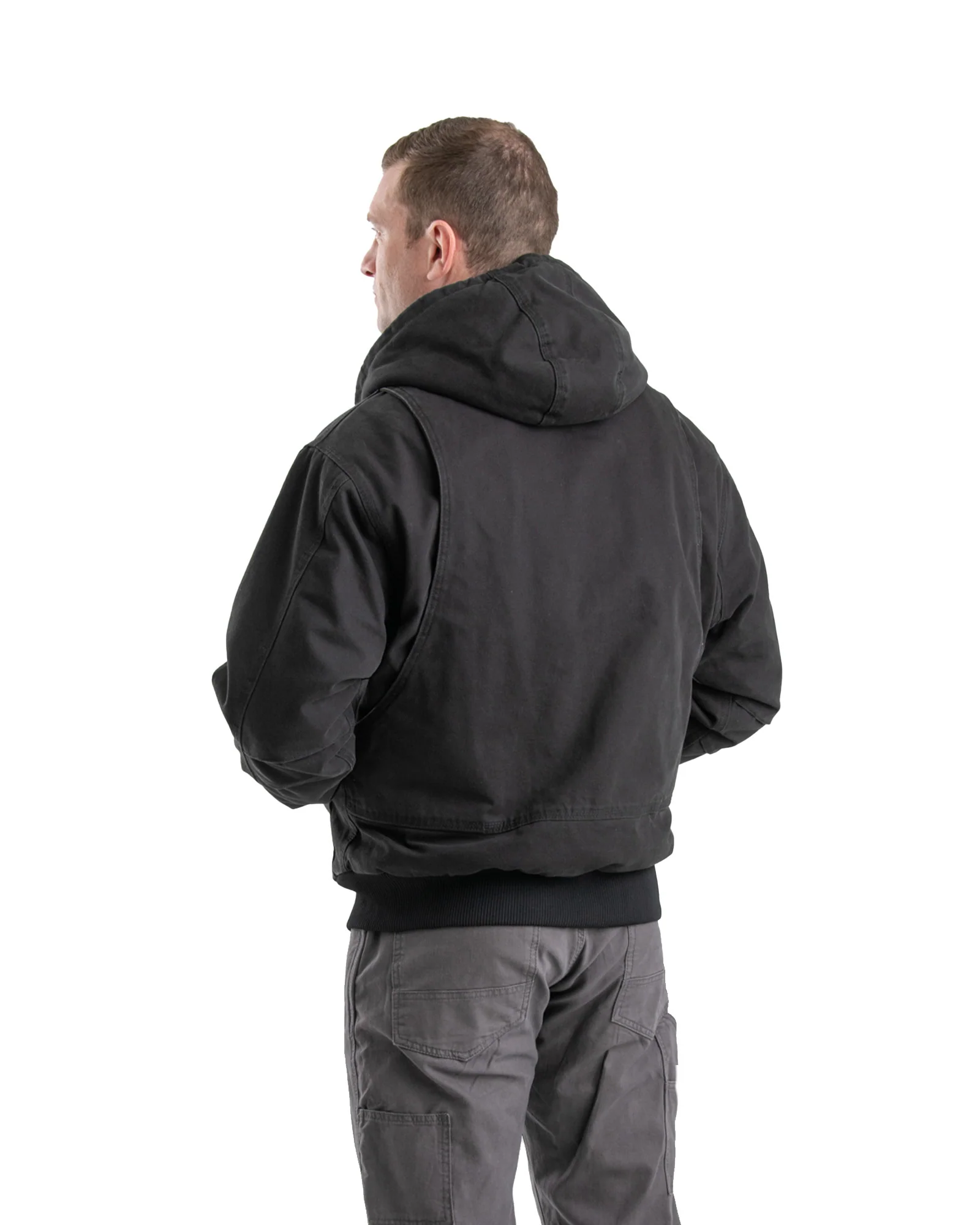 Highland Flex180® Washed Duck Hooded Work Jacket - Image 2
