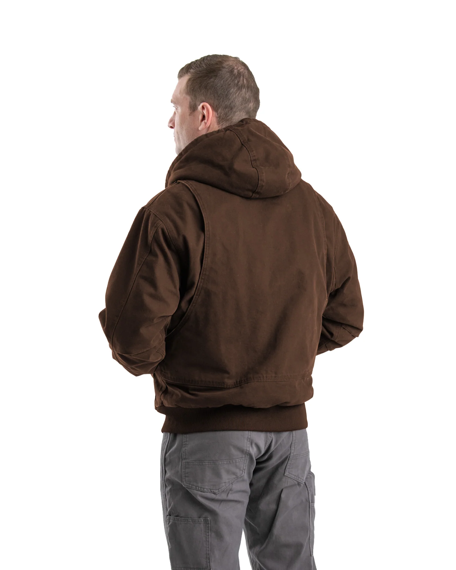 Highland Flex180® Washed Duck Hooded Work Jacket - Image 5