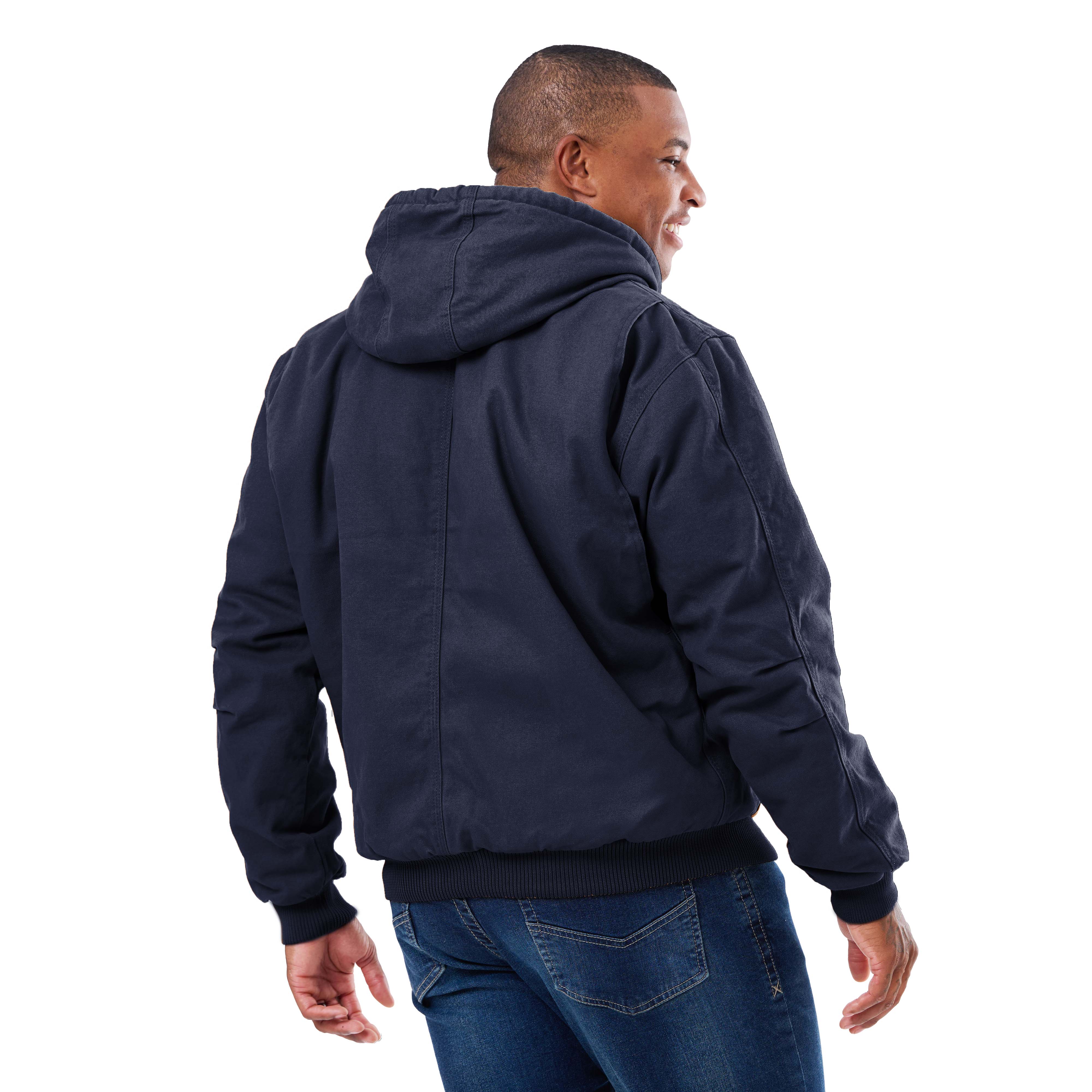Heartland Washed Duck Hooded Work Jacket - Image 10