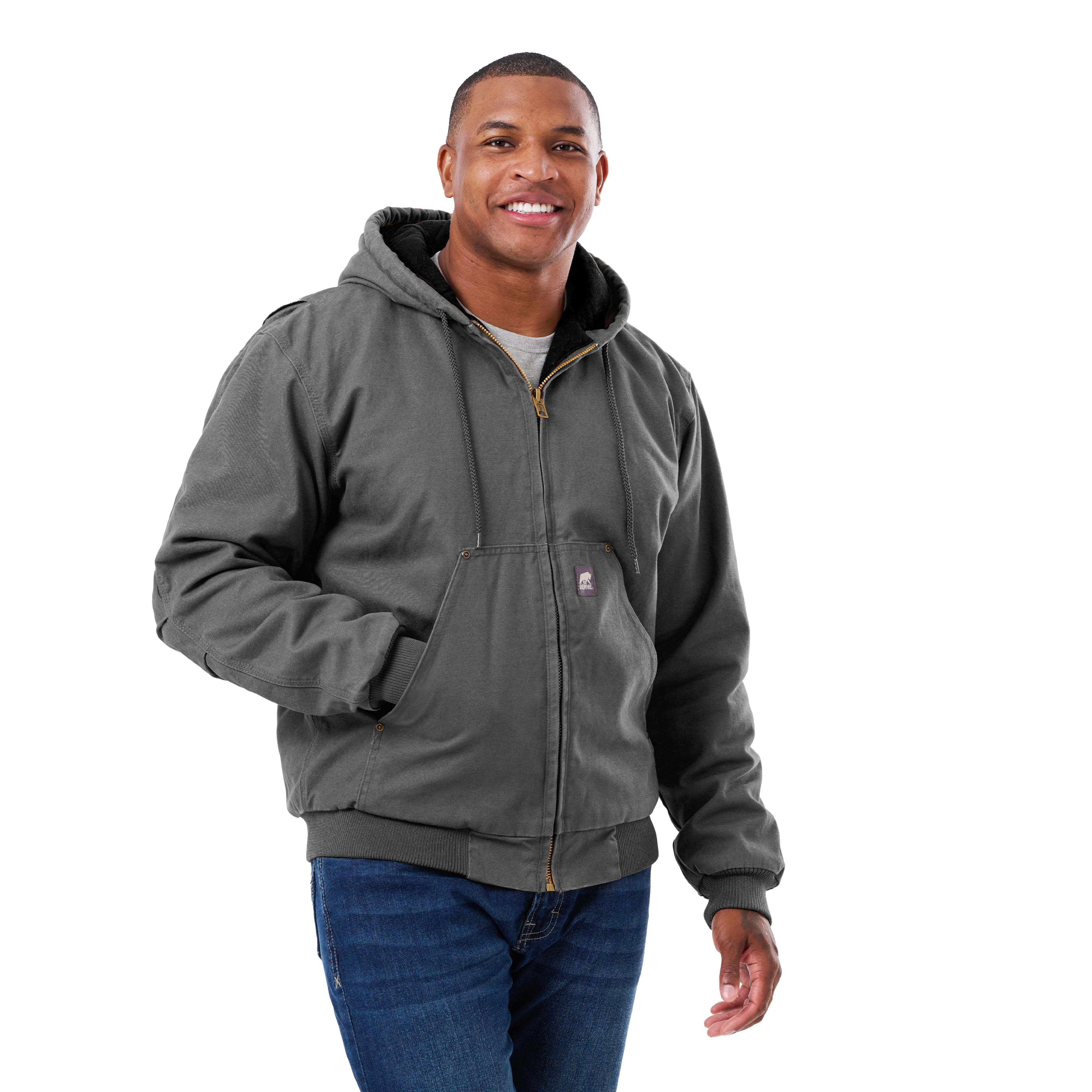 Heartland Washed Duck Hooded Work Jacket - Image 14