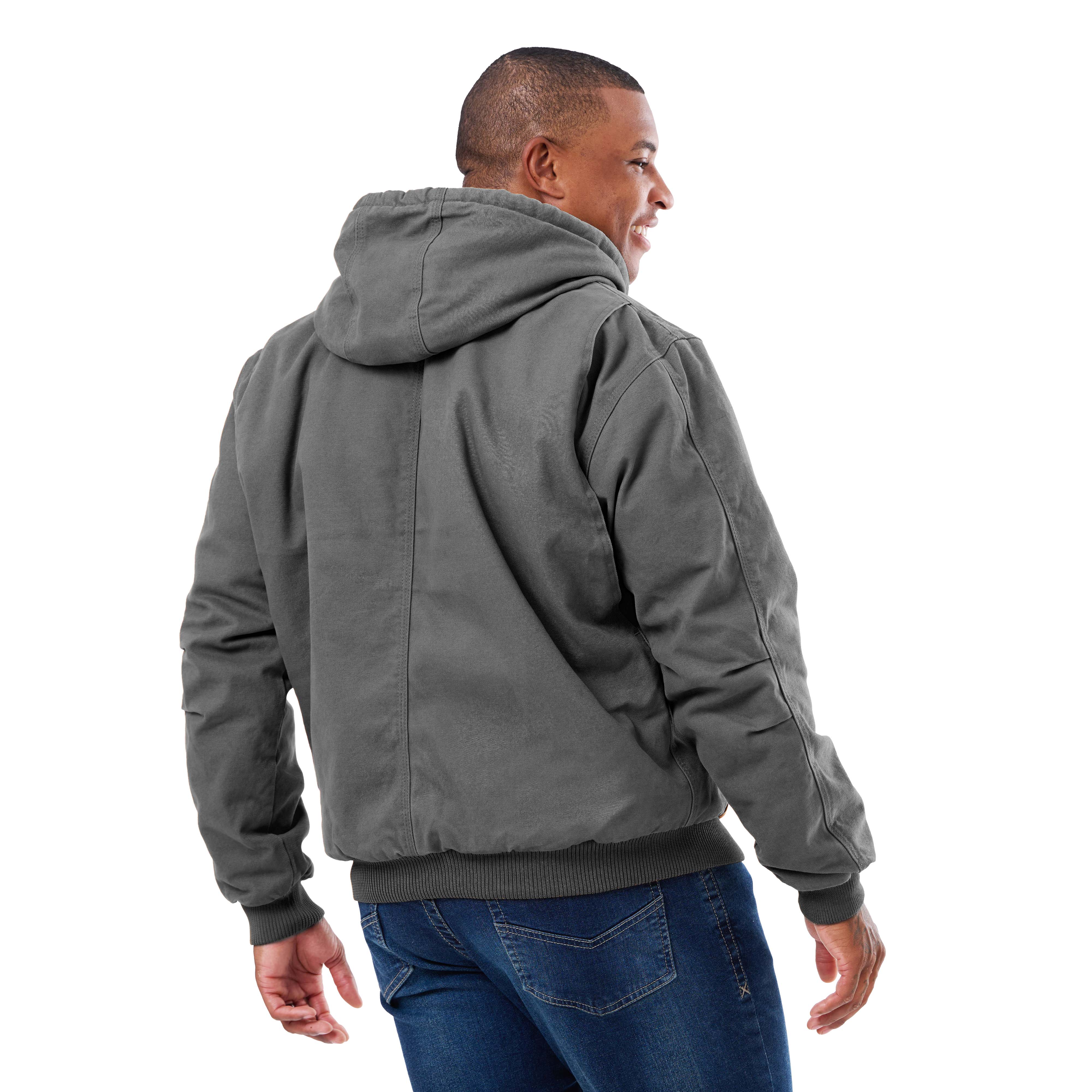 Heartland Washed Duck Hooded Work Jacket - Image 15