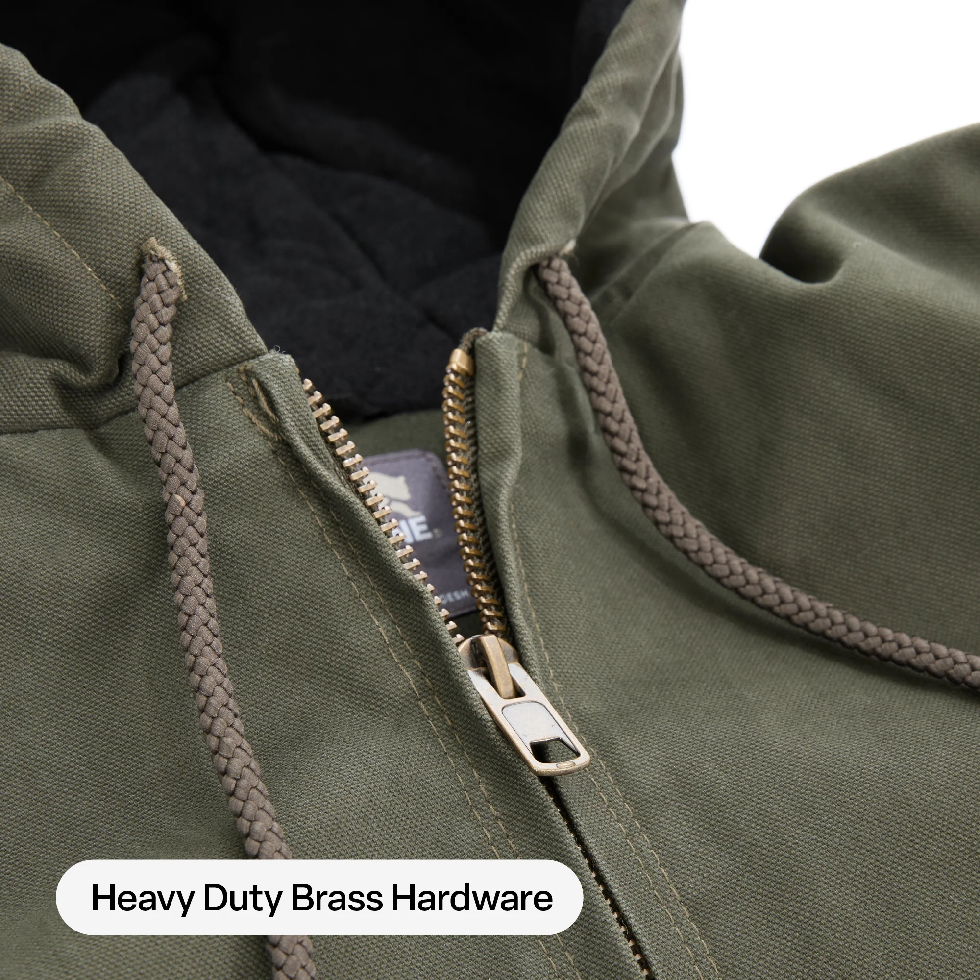 Heartland Washed Duck Hooded Work Jacket - Image 18