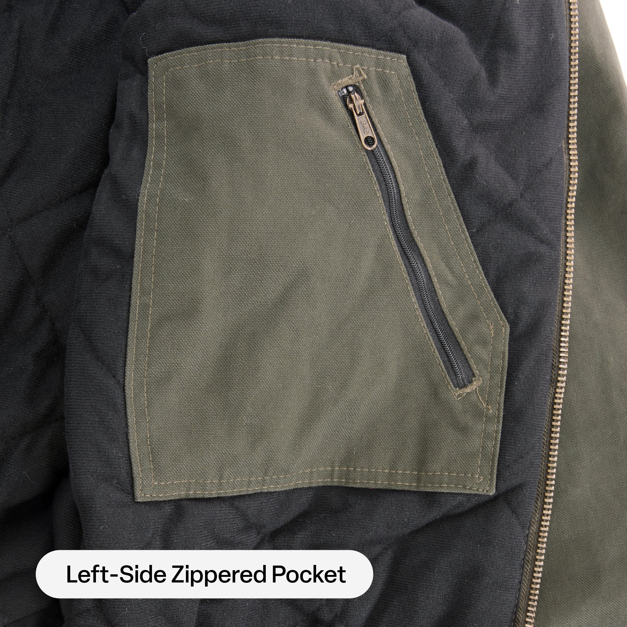Heartland Washed Duck Hooded Work Jacket - Image 23